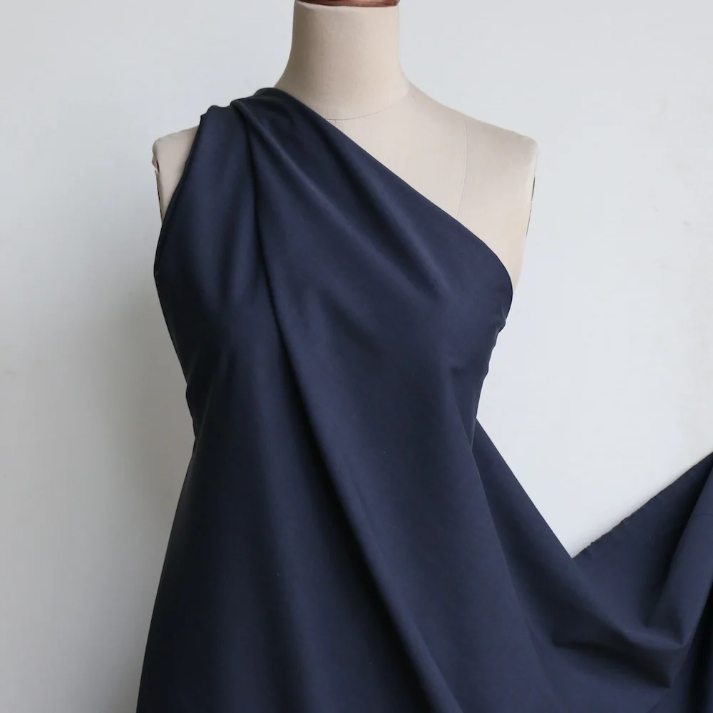 Trieste Navy Water Resistant Cotton/Polyamide - Image 5