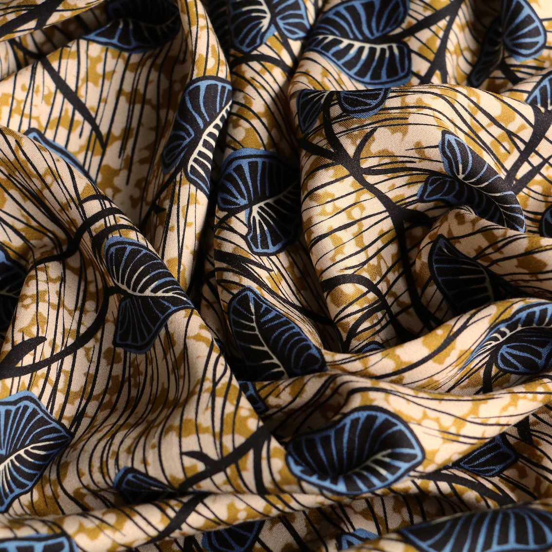 Tropical Sand Viscose Poplin - Image 2