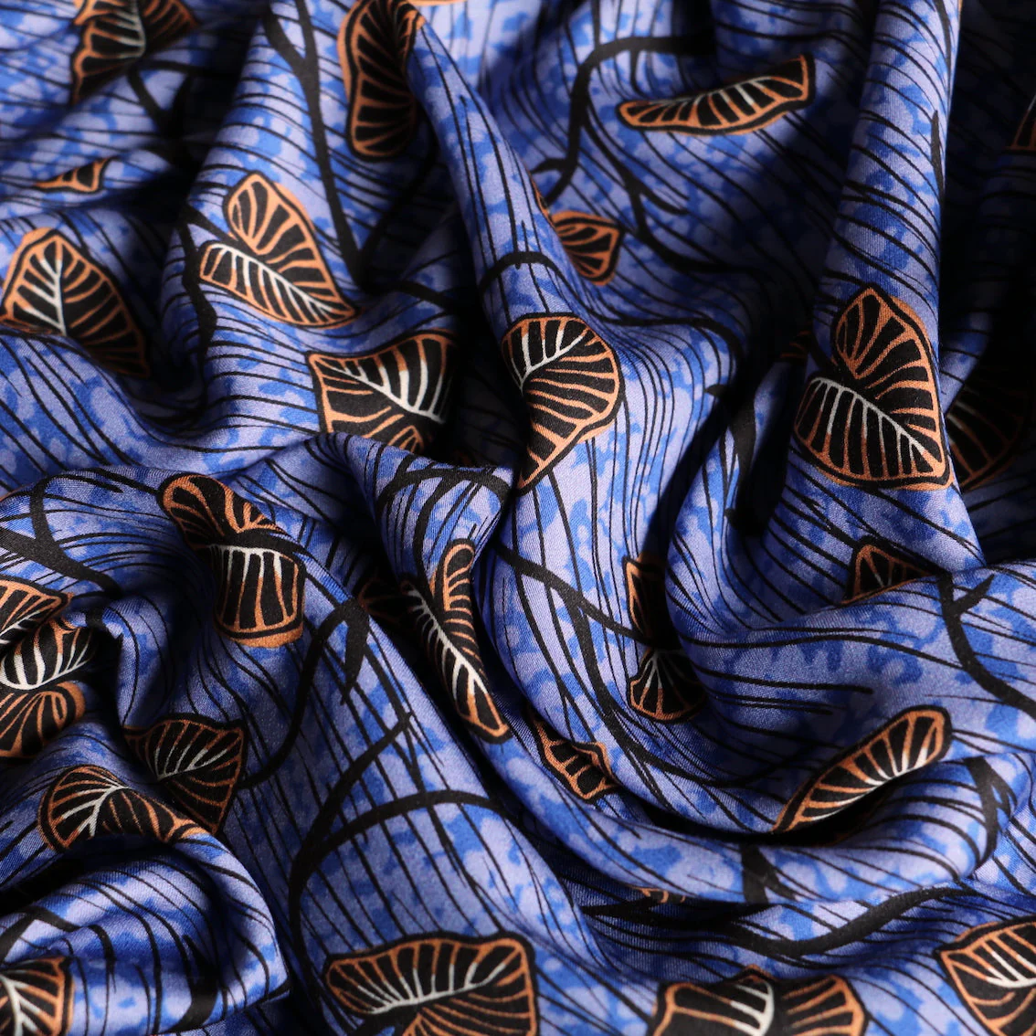 Tropical Water Viscose Poplin - Image 2