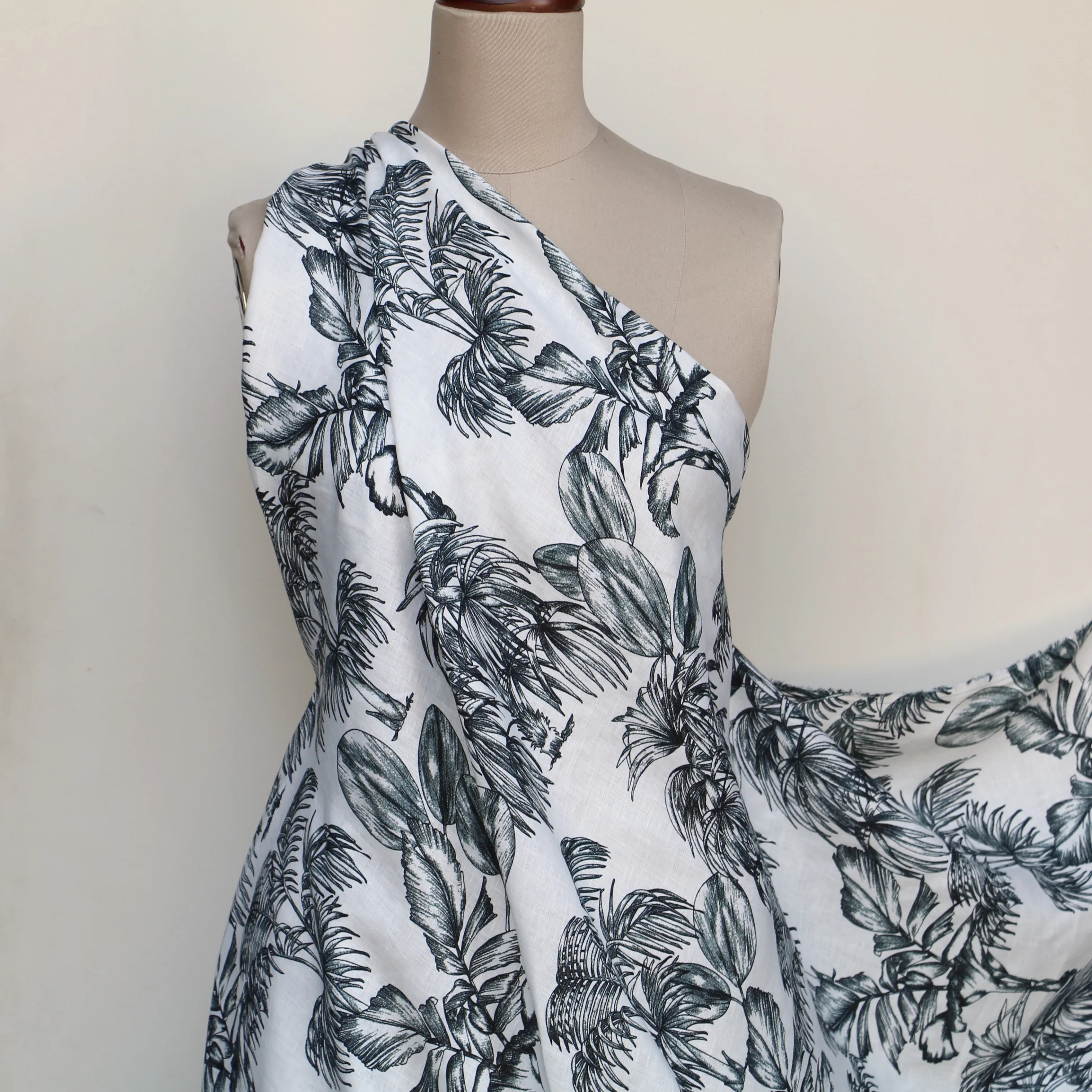 Tropicale Printed Linen - Image 7