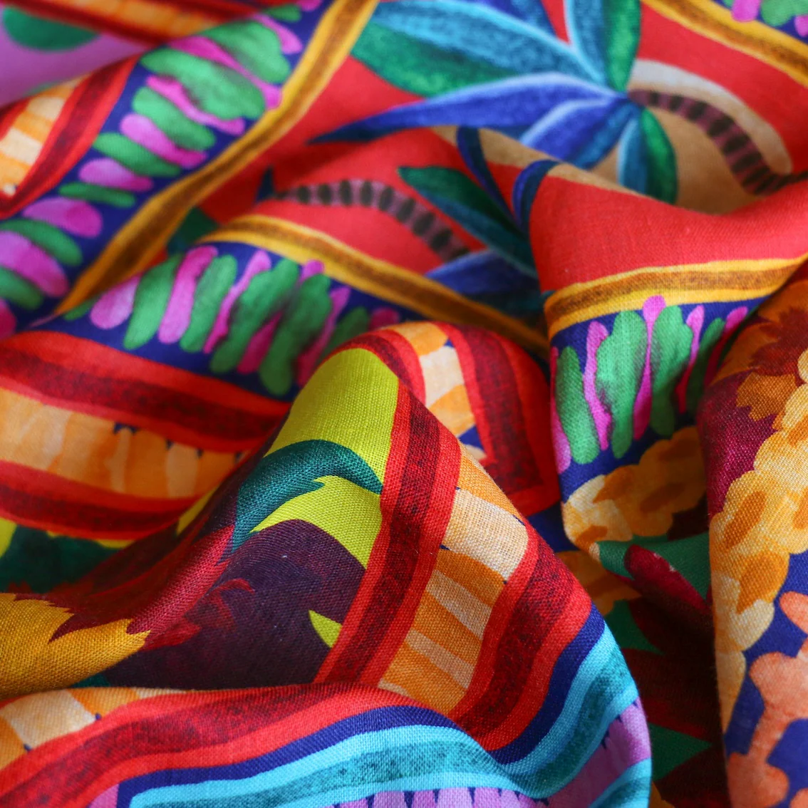 Tropicalia Printed Linen - Image 4