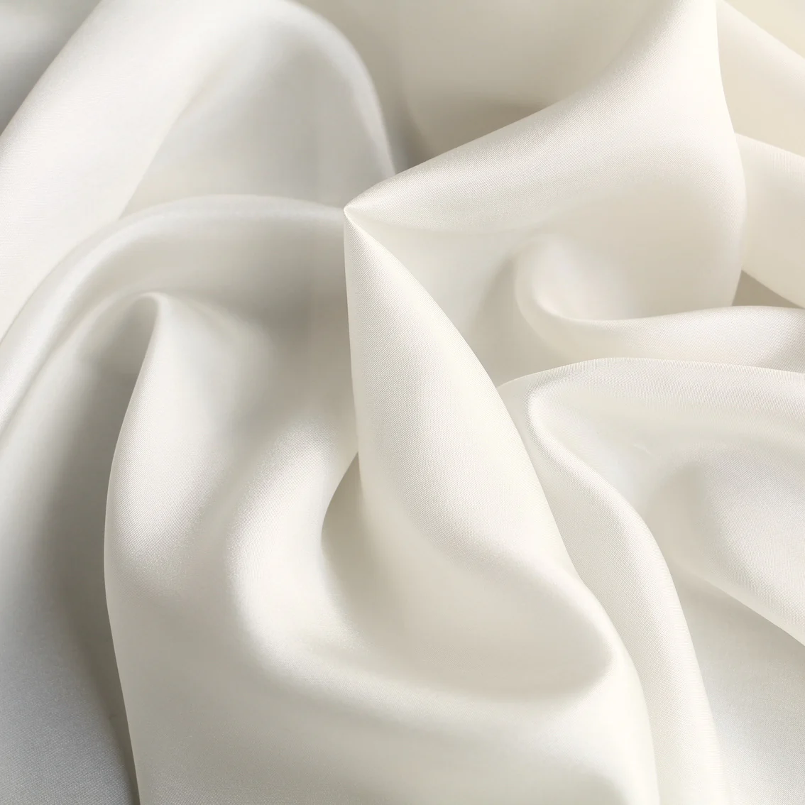 Truetone Ivory Silk Habutai - Image 2