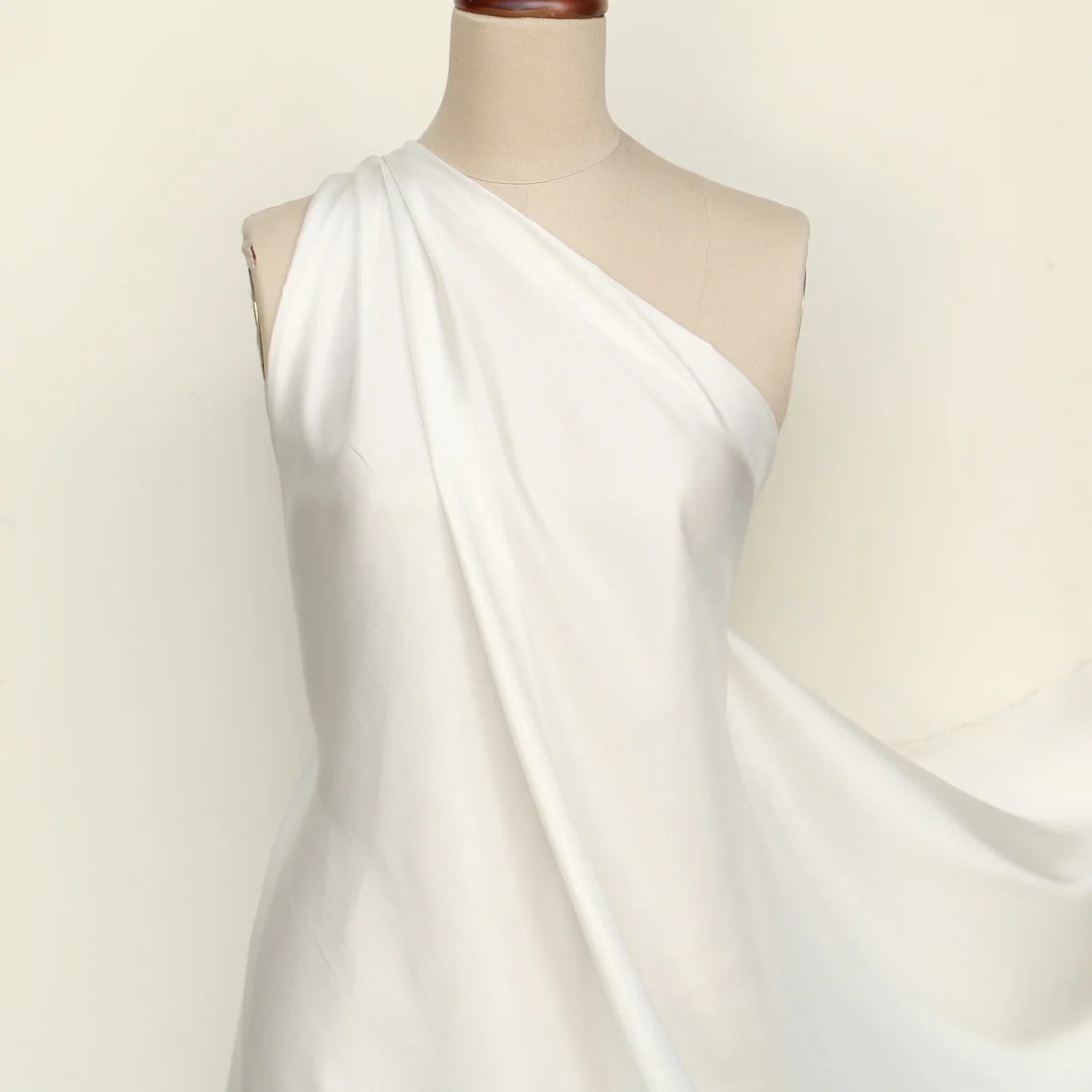 Truetone Ivory Silk Habutai - Image 4