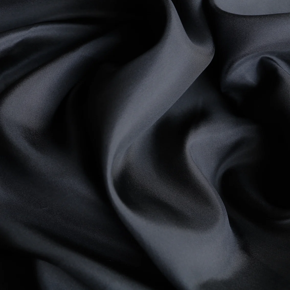 Truetone Navy Silk Habutai - Image 2
