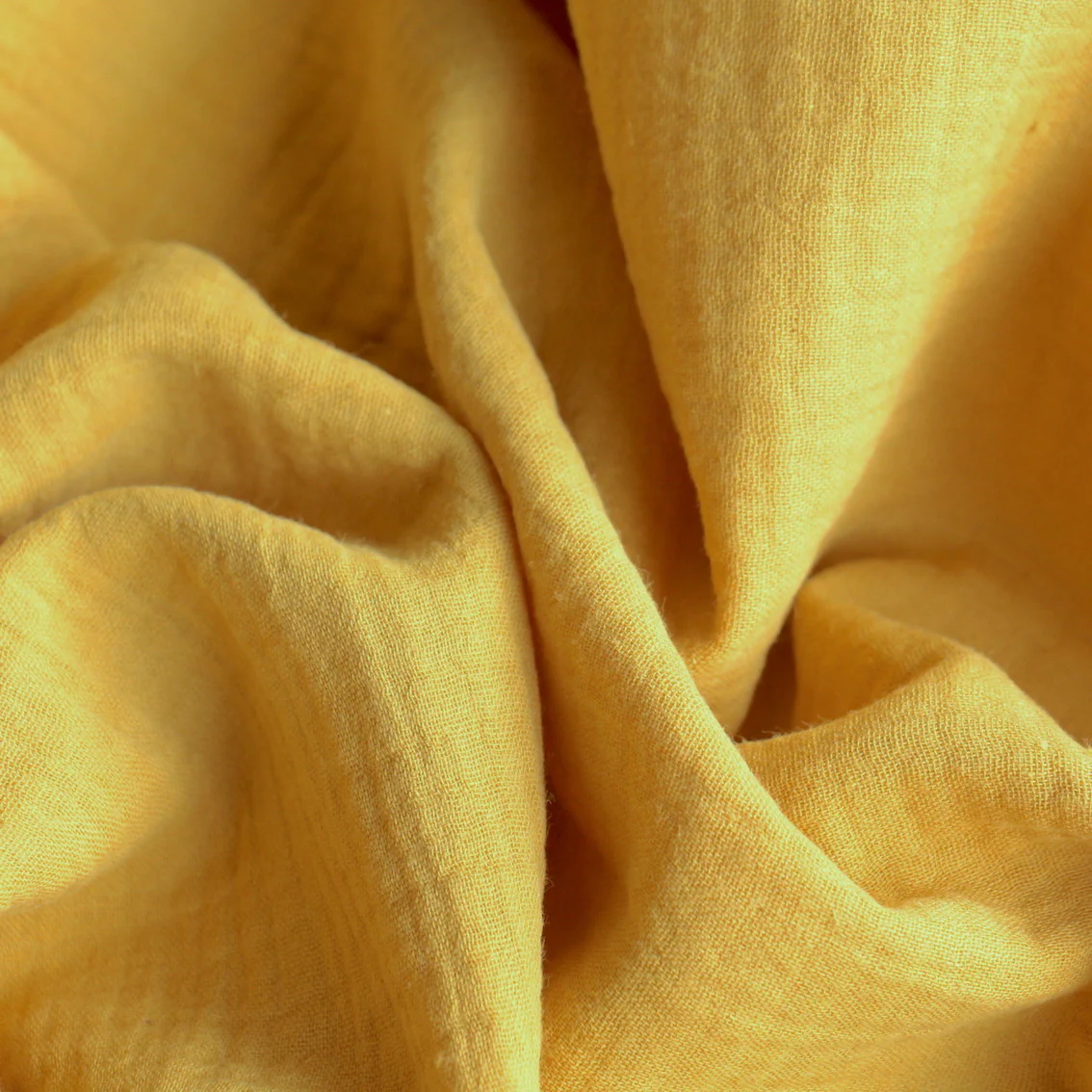 Tumbled Mustard Double Gauze - Image 2