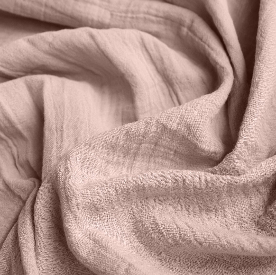 Tumbled Tea Rose Double Gauze - Image 2