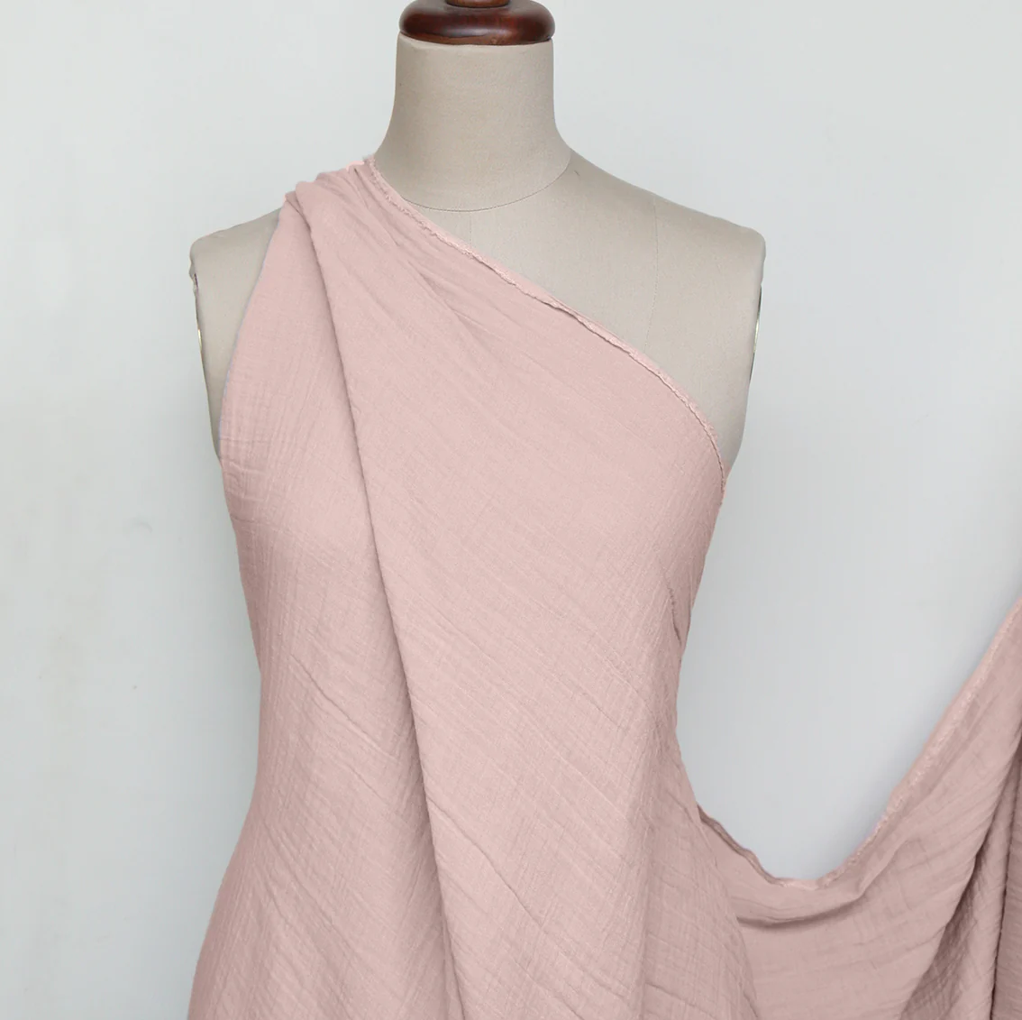 Tumbled Tea Rose Double Gauze - Image 4