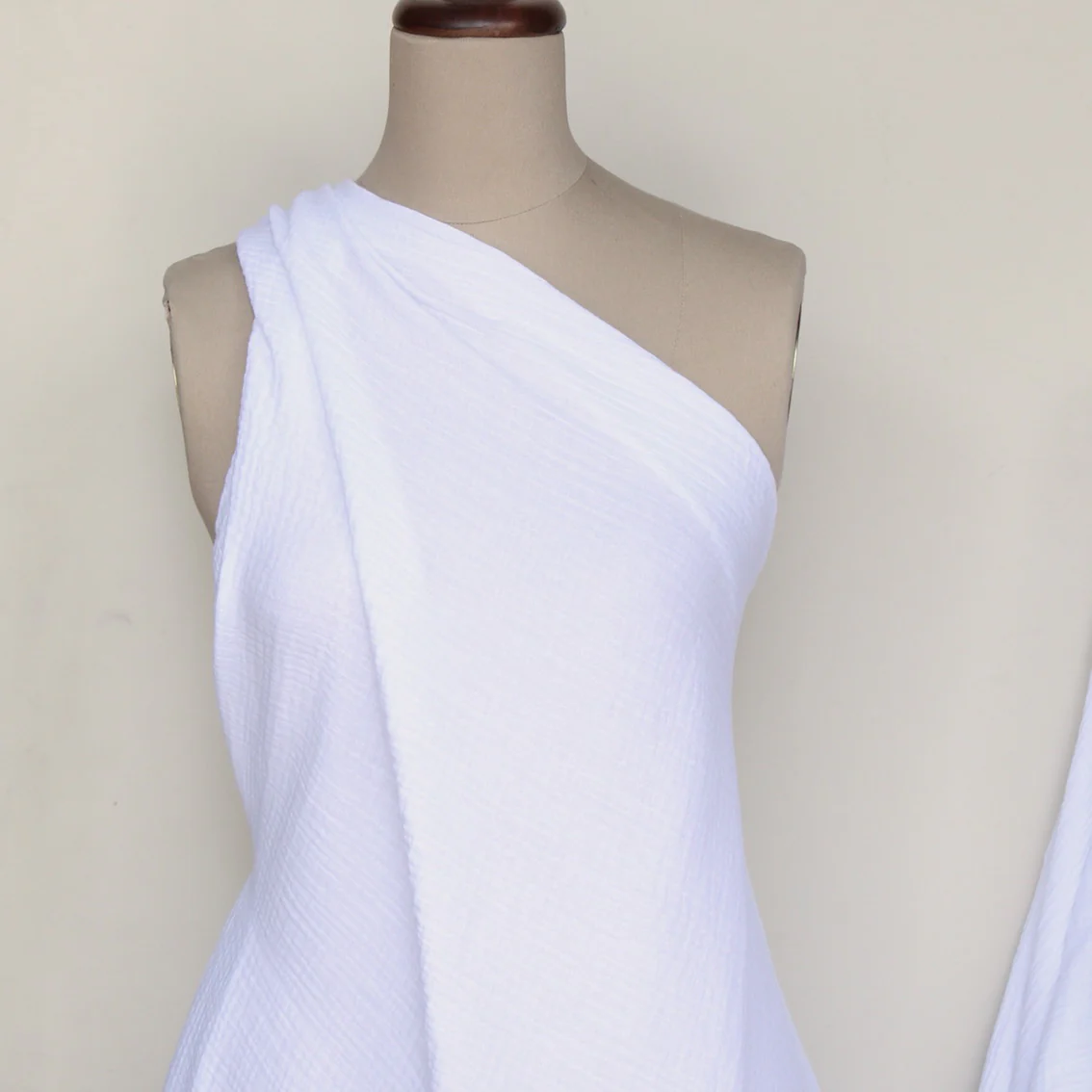 Tumbled White Double Gauze - Image 4