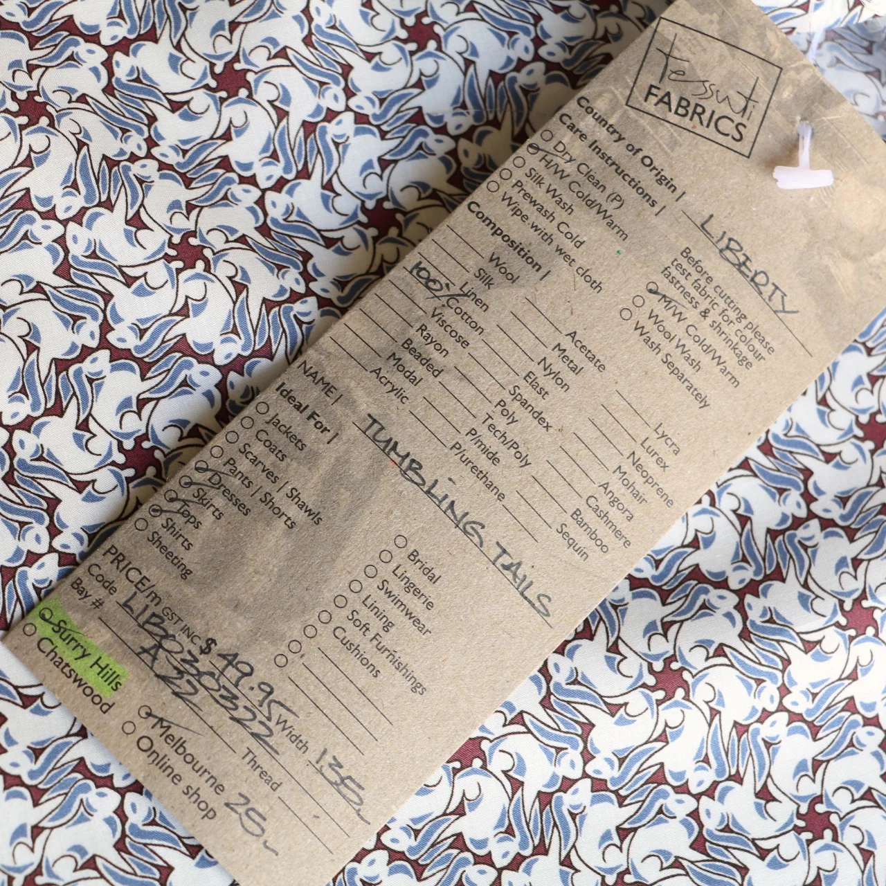 Tumbling Tails Liberty Tana Lawn™ - Image 4