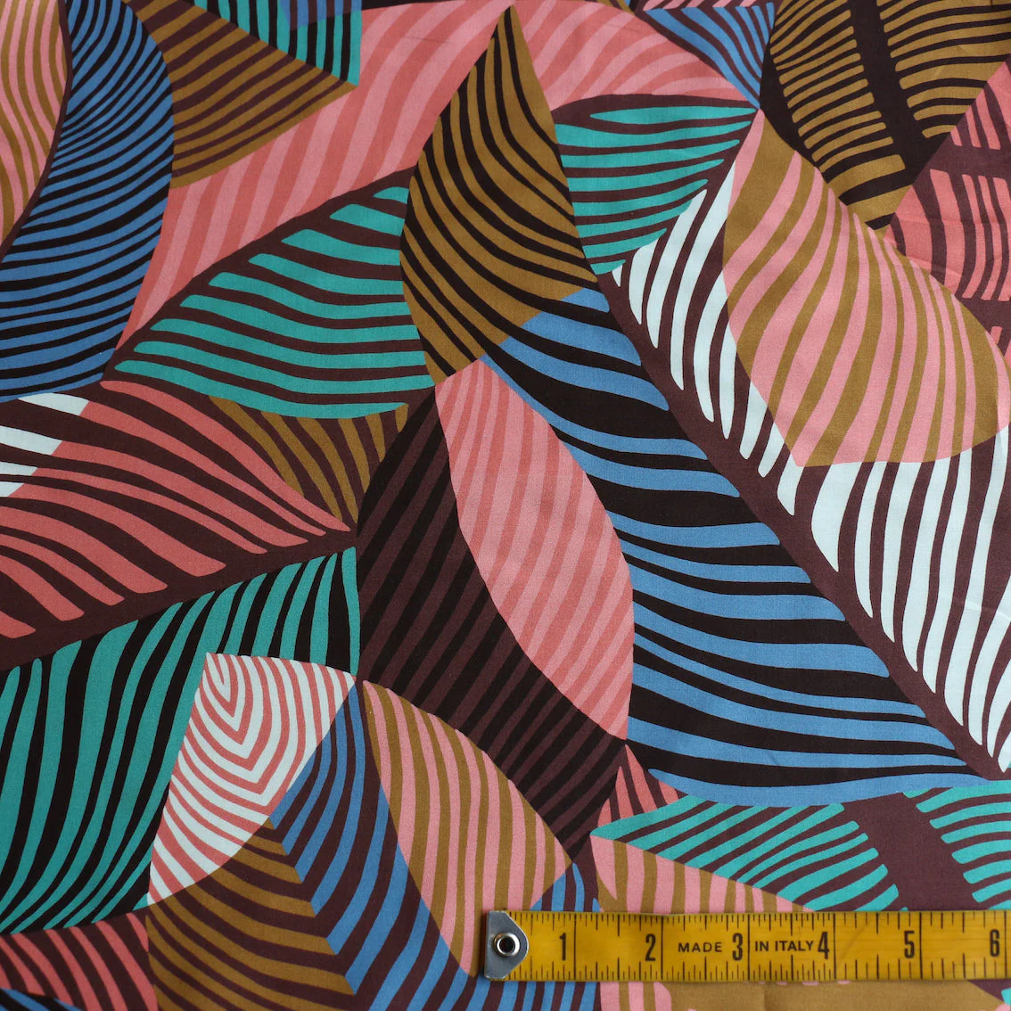 Tumbling Wilde Peach/Chocolate - Liberty Tana Lawn™ - Image 3