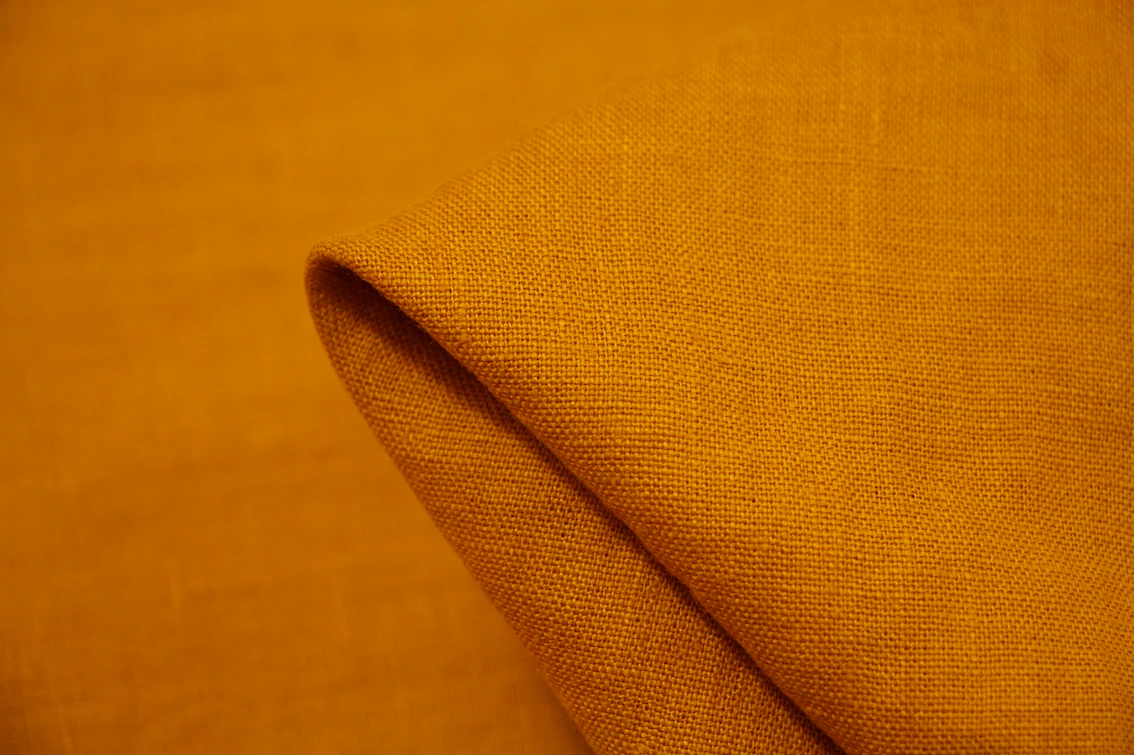 Turmeric Washed Linen