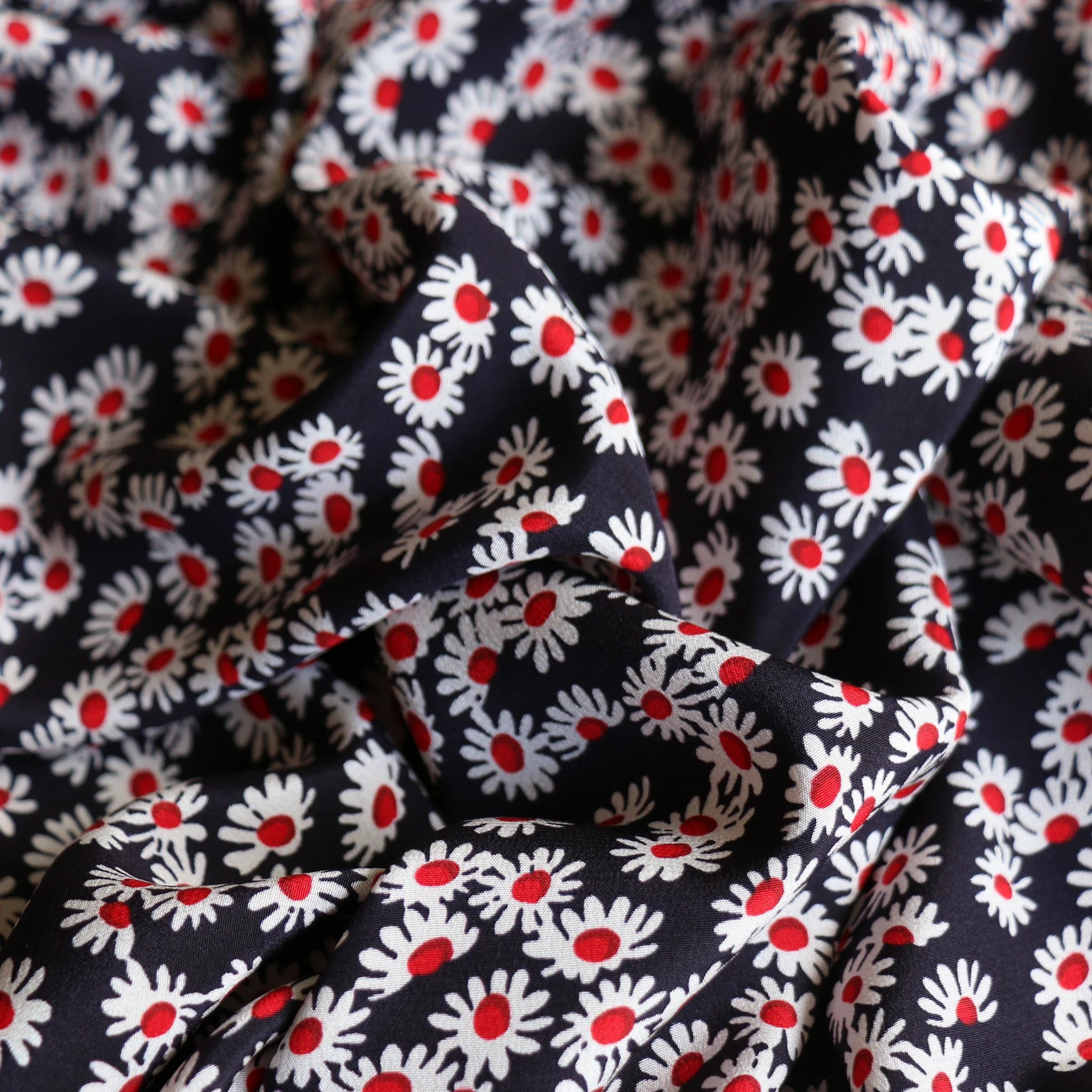 Tuscan Fields Silk Crepe De Chine - Image 2