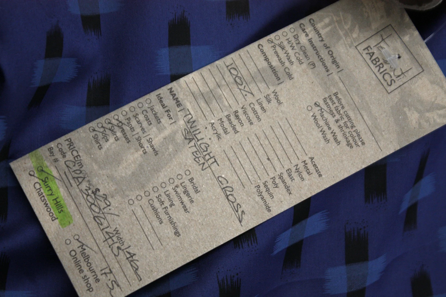 Twilight Cross Sateen - Image 3