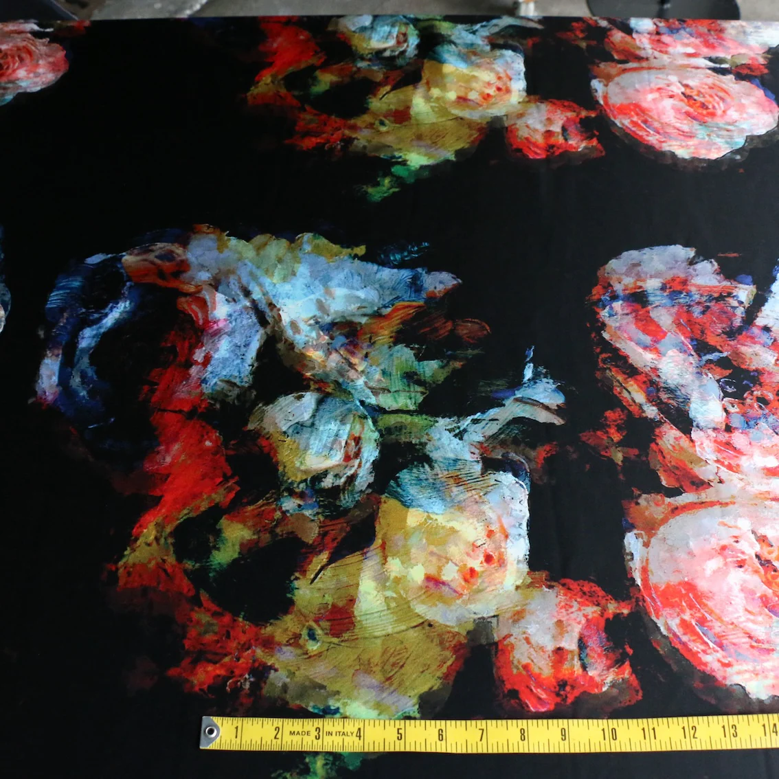 Twilight Roses Silk Satin - Image 3