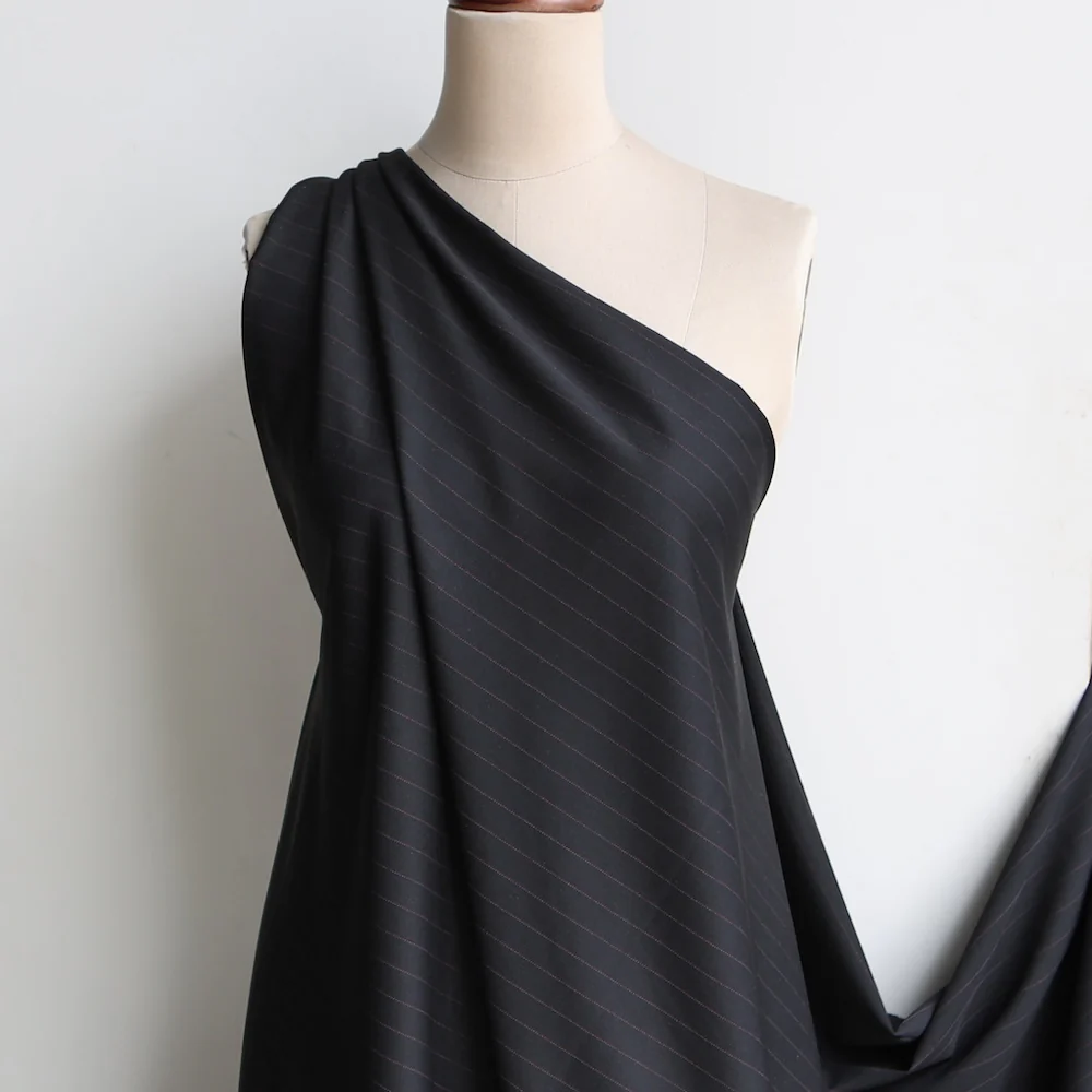 Udine Black Pinstripe - Image 4