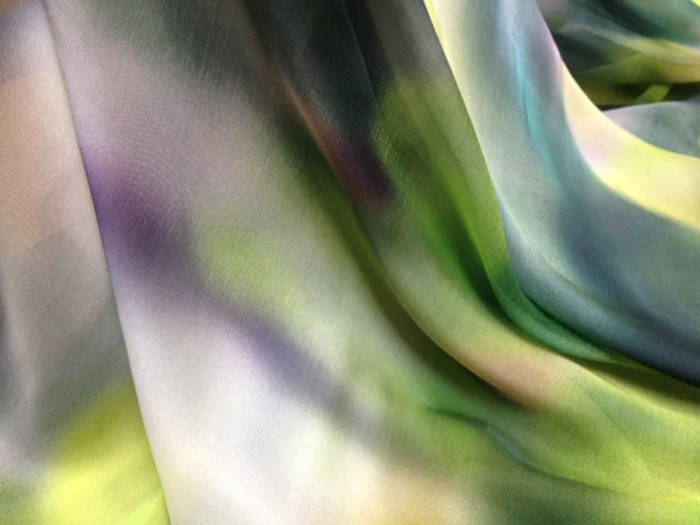 Underwater Dreaming - Silk Chiffon - Image 3