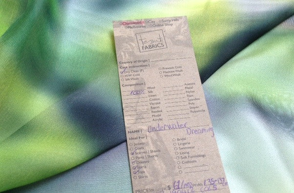 Underwater Dreaming - Silk Chiffon - Image 5
