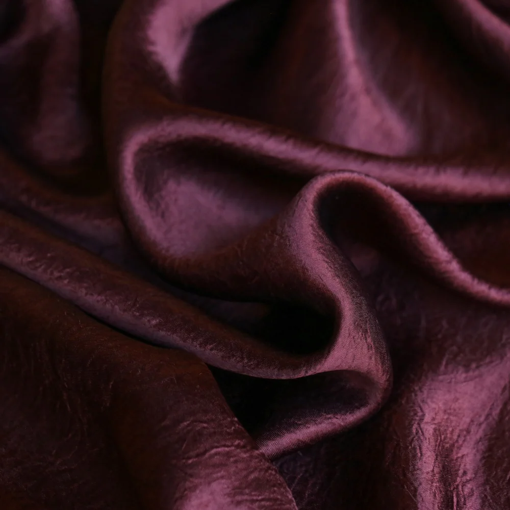 Valeria Merlot Vintage Satin - Image 2