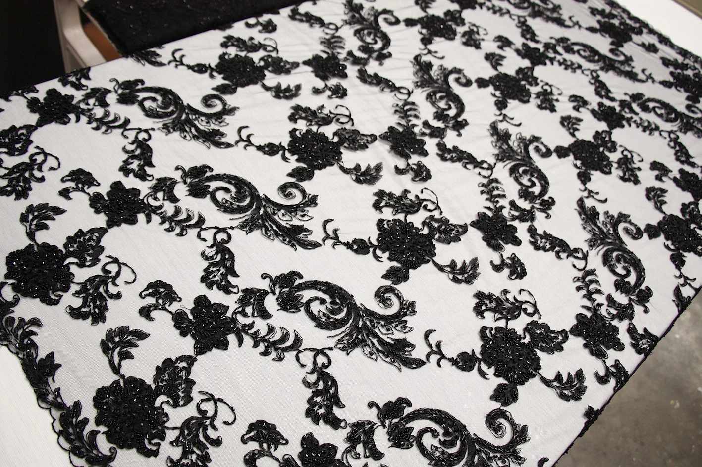 Valerie Black Embellished Tulle - Image 4