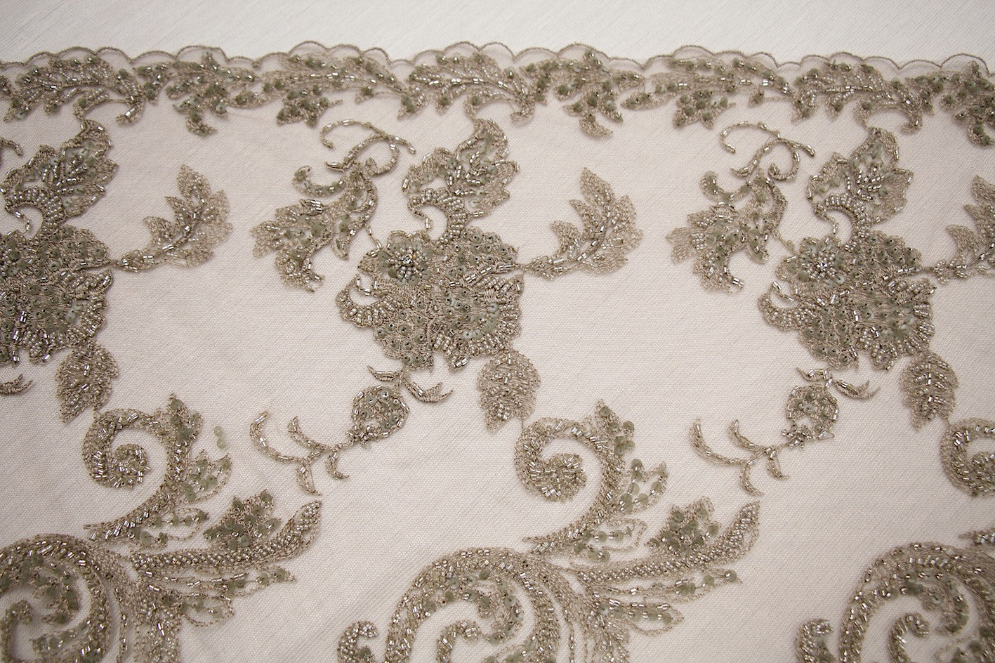 Valerie Sage Embellished Tulle - Image 3