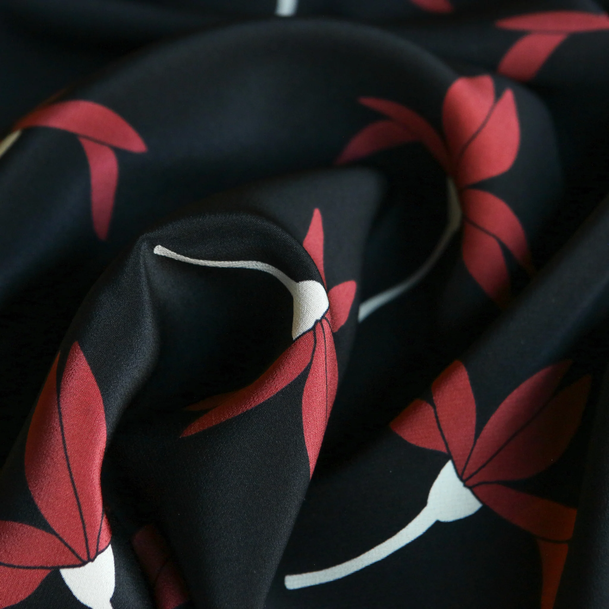 Vali On Black Stretch Silk CDC - Image 2