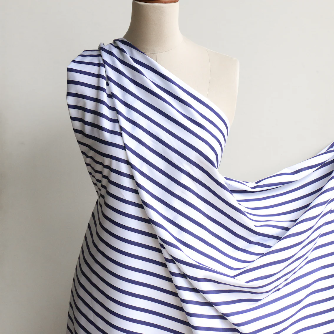 Veneta Stripe Cotton Poplin - Image 5