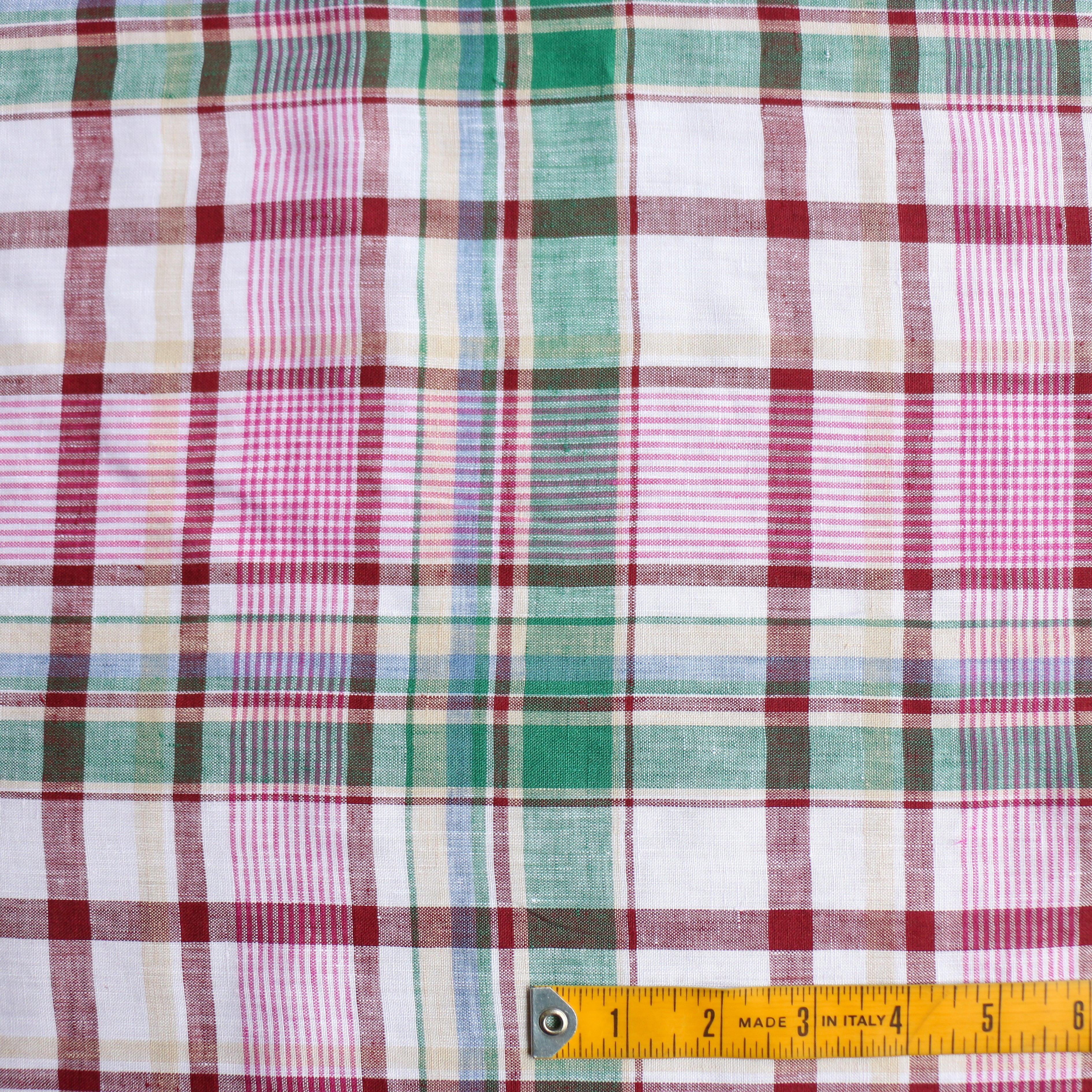 Veneto Multi Check Linen - Image 2