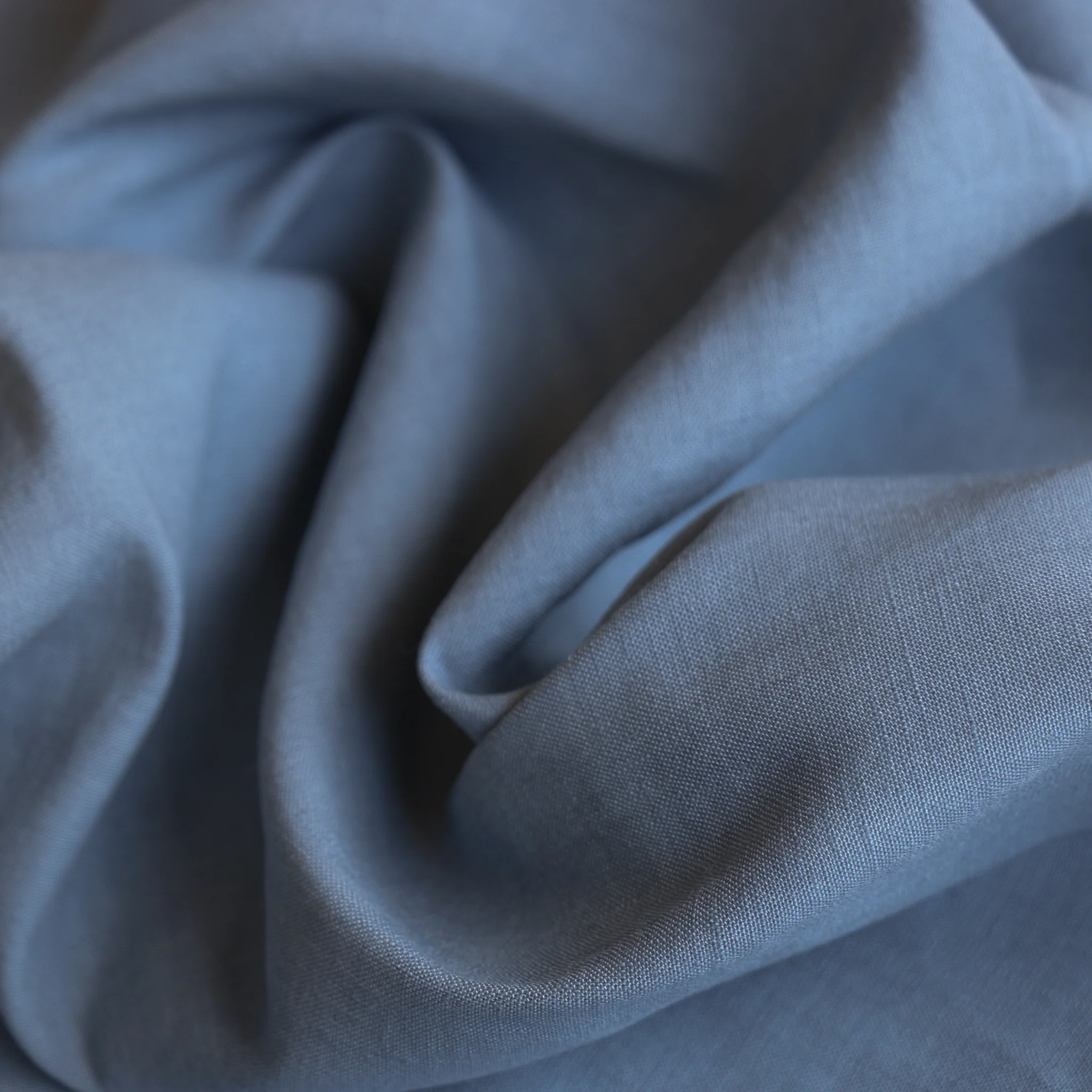 Veneto Sky Stretch Linen/Viscose - Image 2