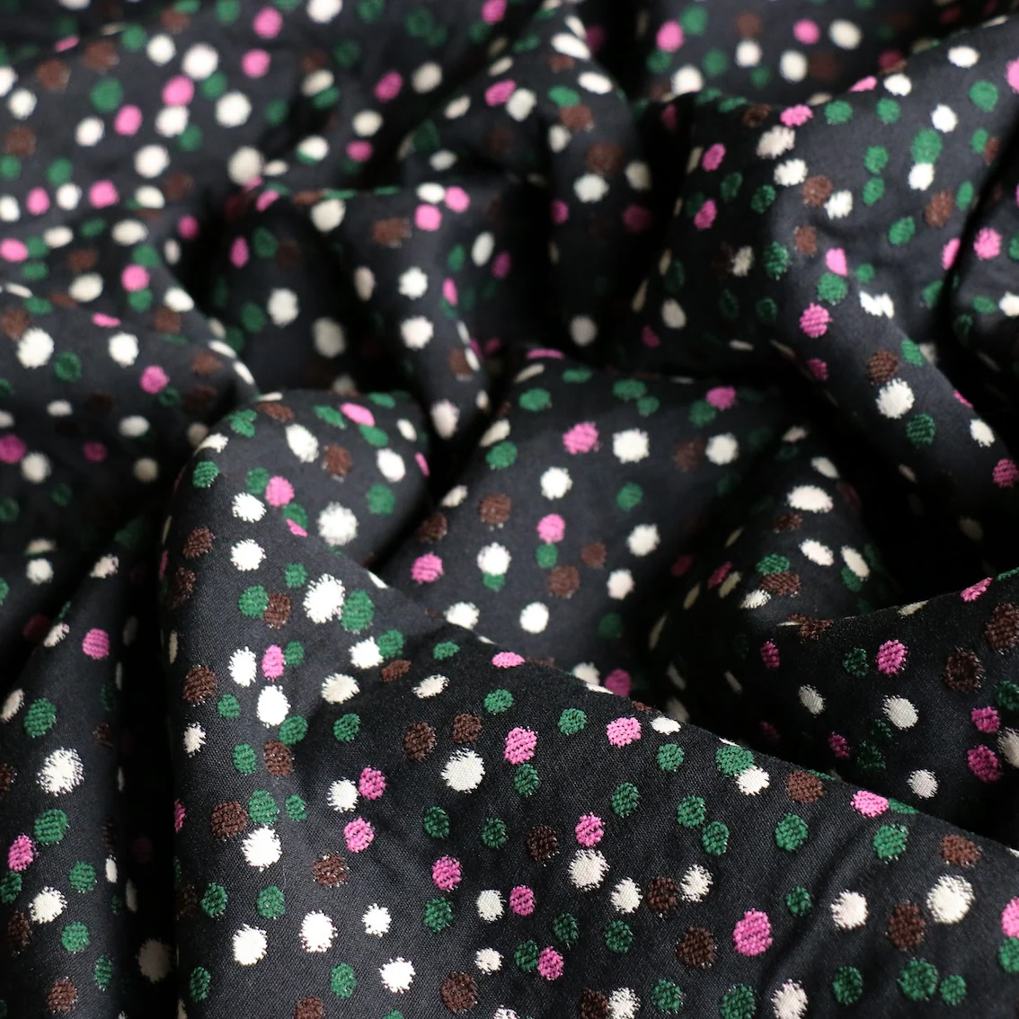 Verde Pois Jacquard - Image 2