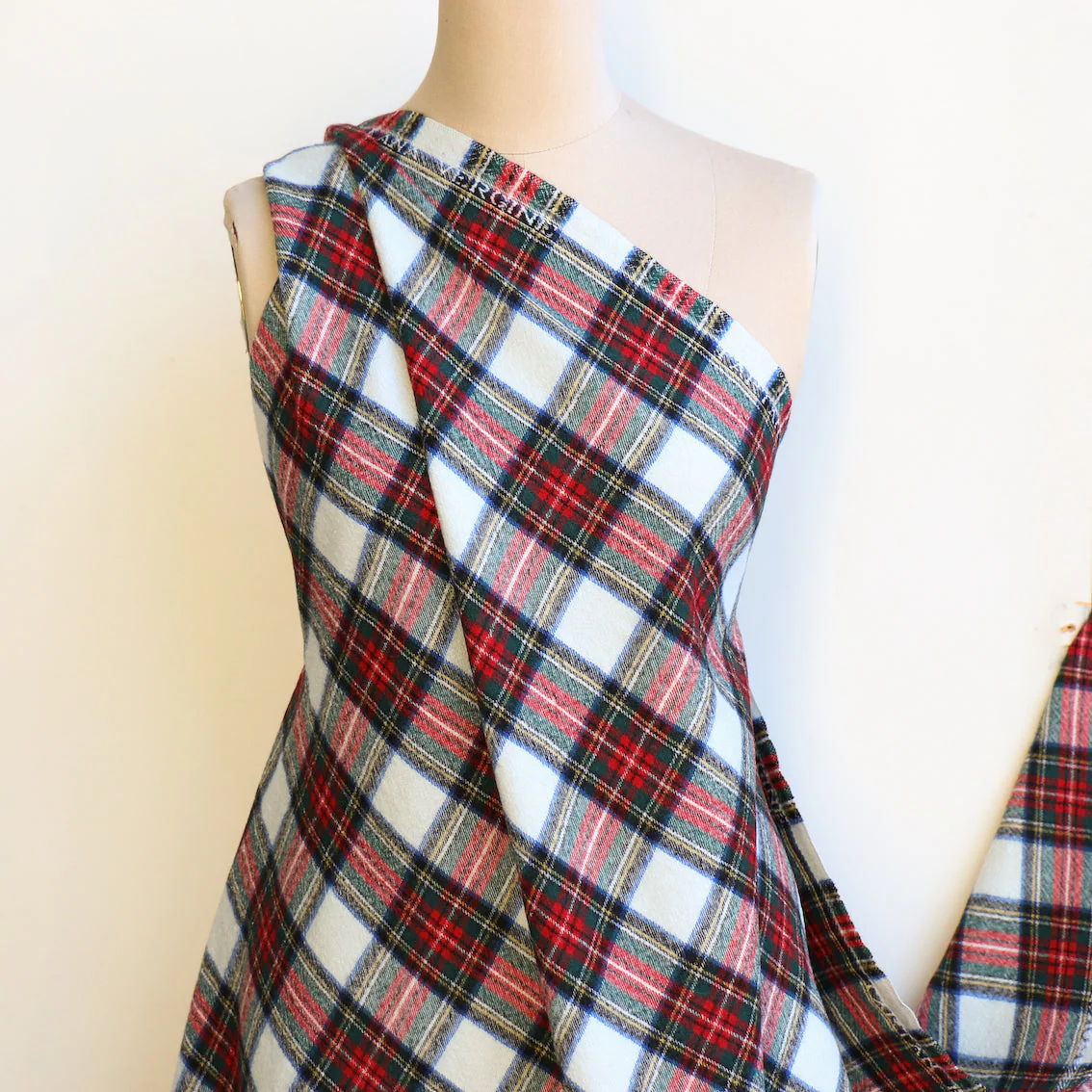 Visconti Bianco Tartan Check - Image 6