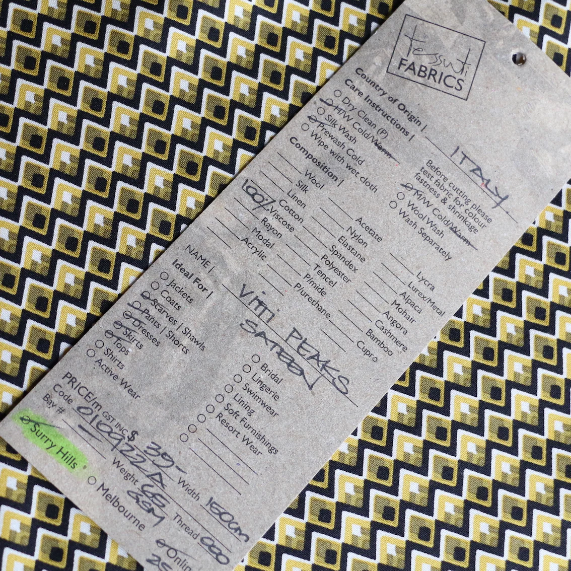 Vitti Peaks Viscose Sateen - Image 4