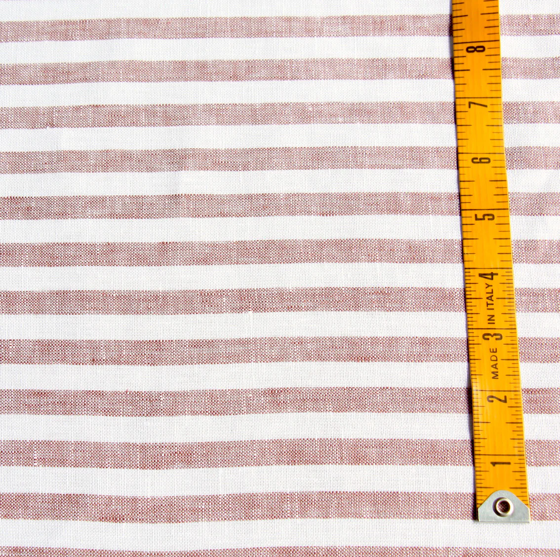 Vogue Stripe Clay Linen - Image 3