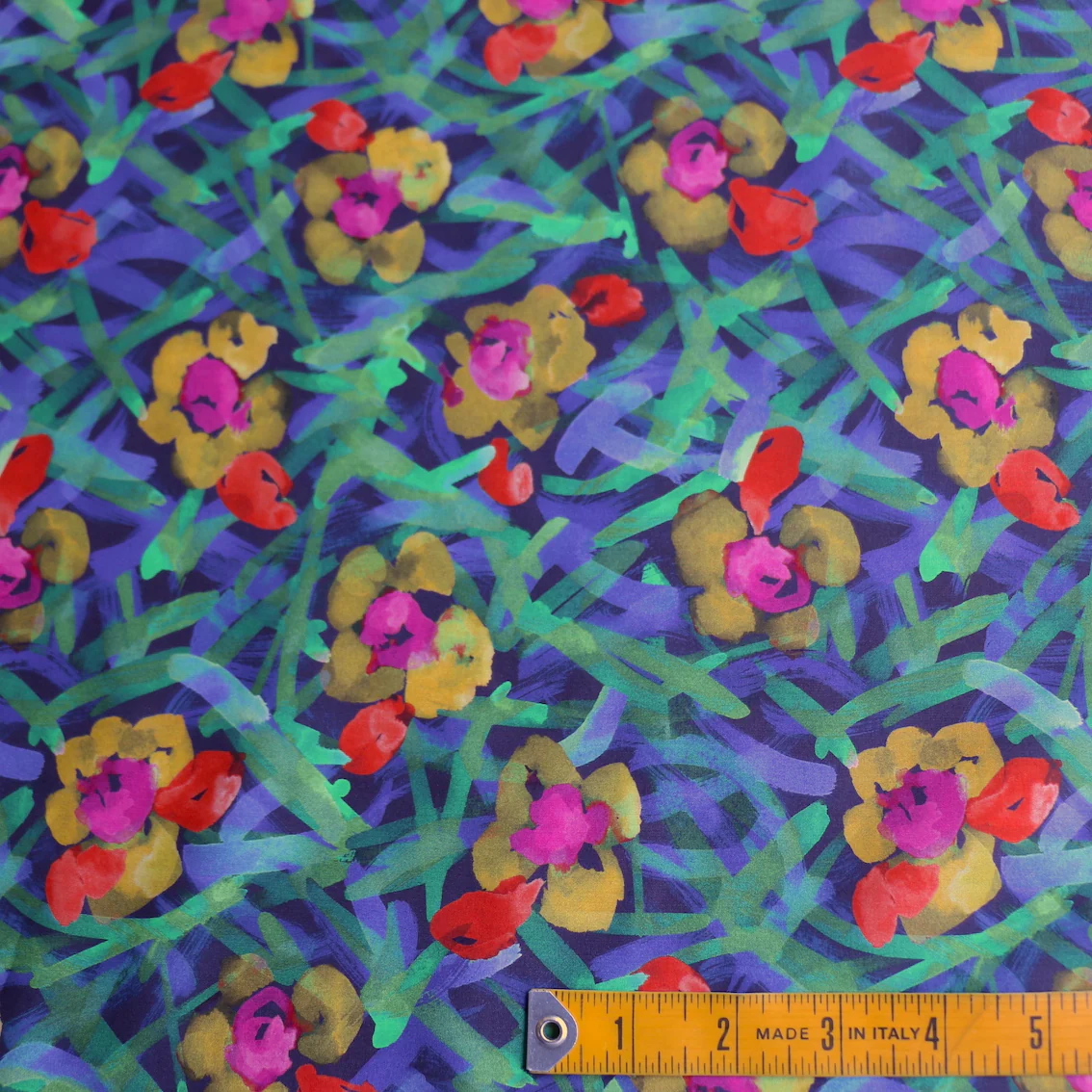 Wandering Navy/Green Liberty Tana Lawn⢠- Image 3