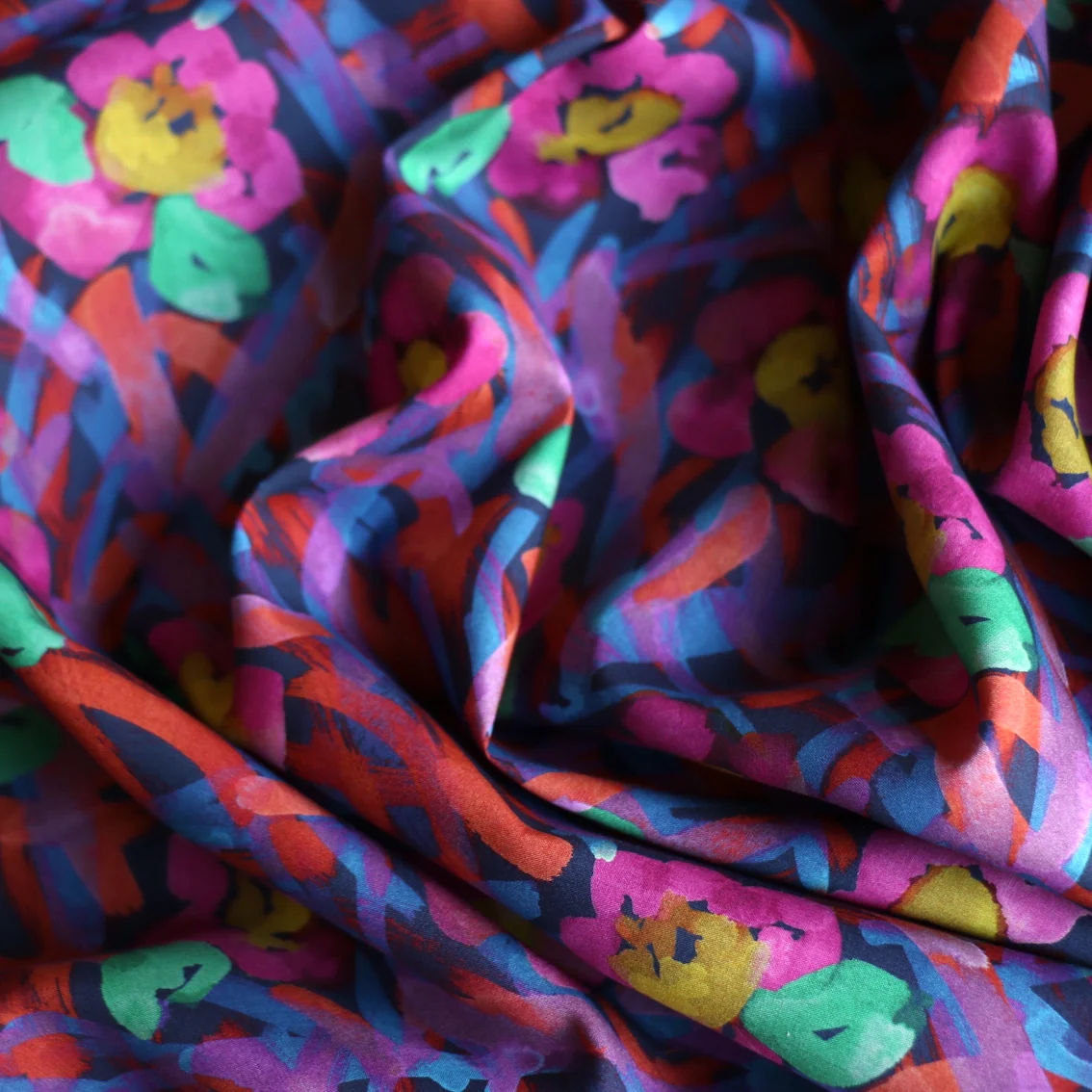 Wandering Pink/Navy Liberty Tana Lawn™ - Image 2