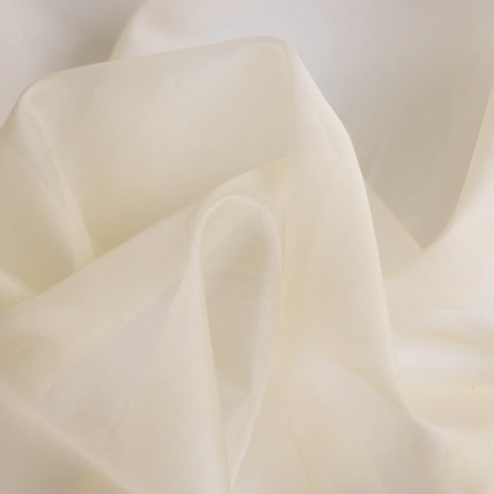 Warm Lemon Silk Organza - Image 2