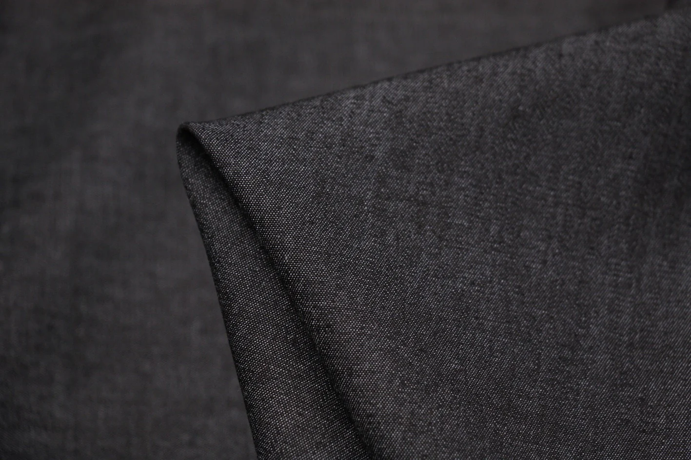 Washed Chambray Black