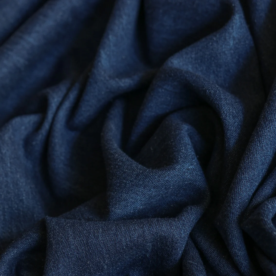 Indigo Washed Organic Denim - Image 3