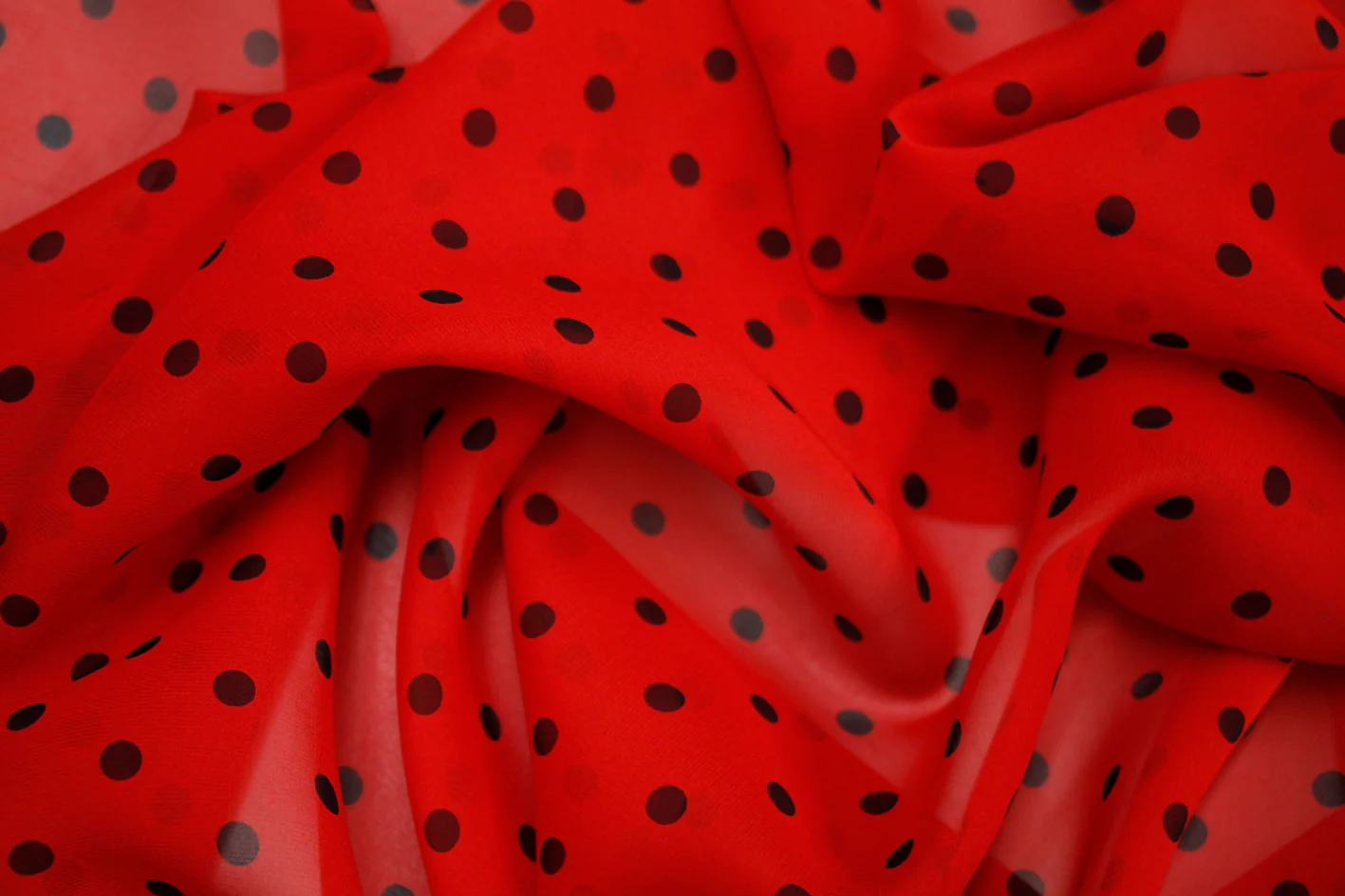 Watermelon Silk Georgette - Image 2