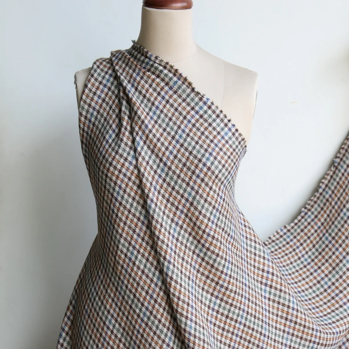 Watson Check Linen/Cotton - Image 5