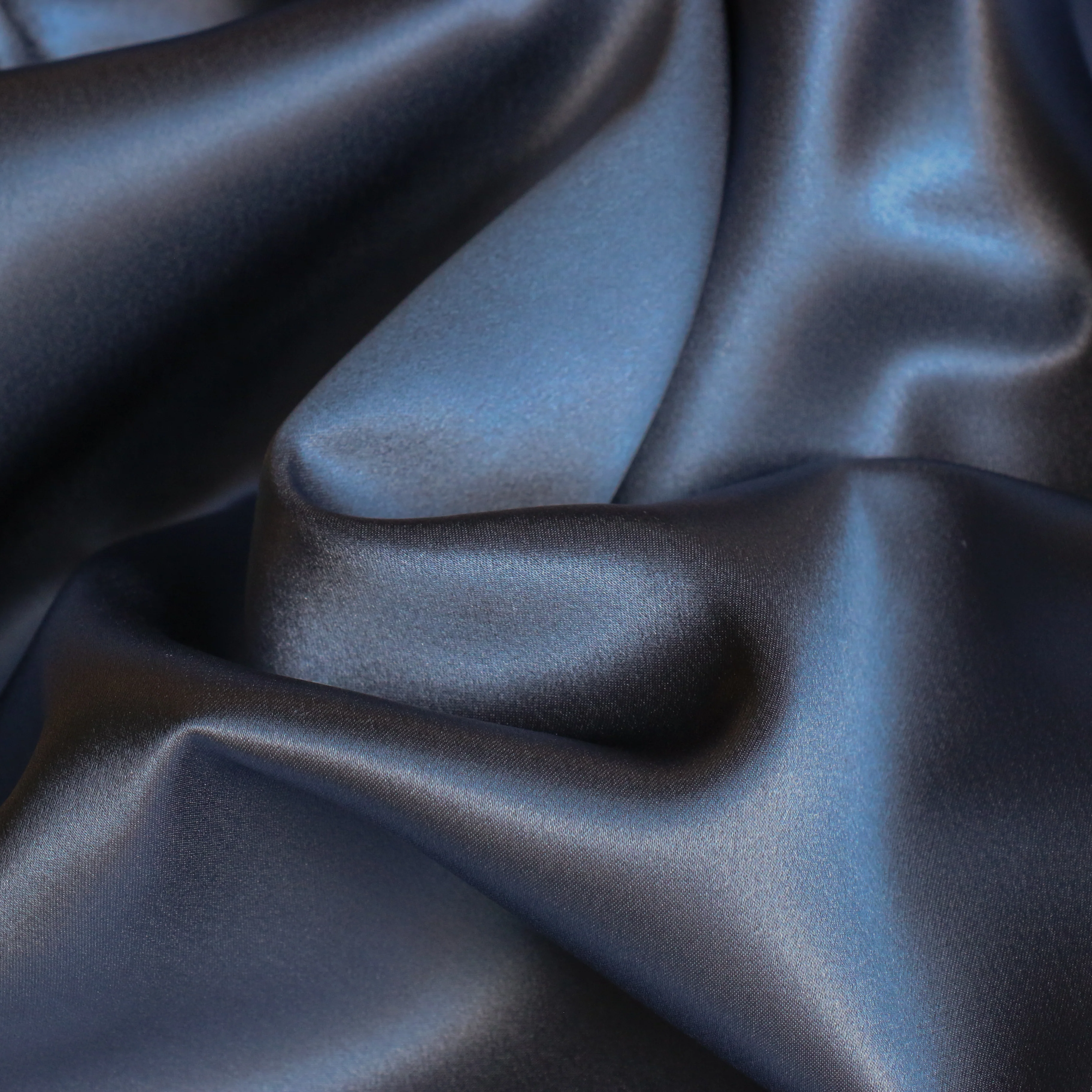 Wedgewood Blue Silk Satin - 22mm - Image 2