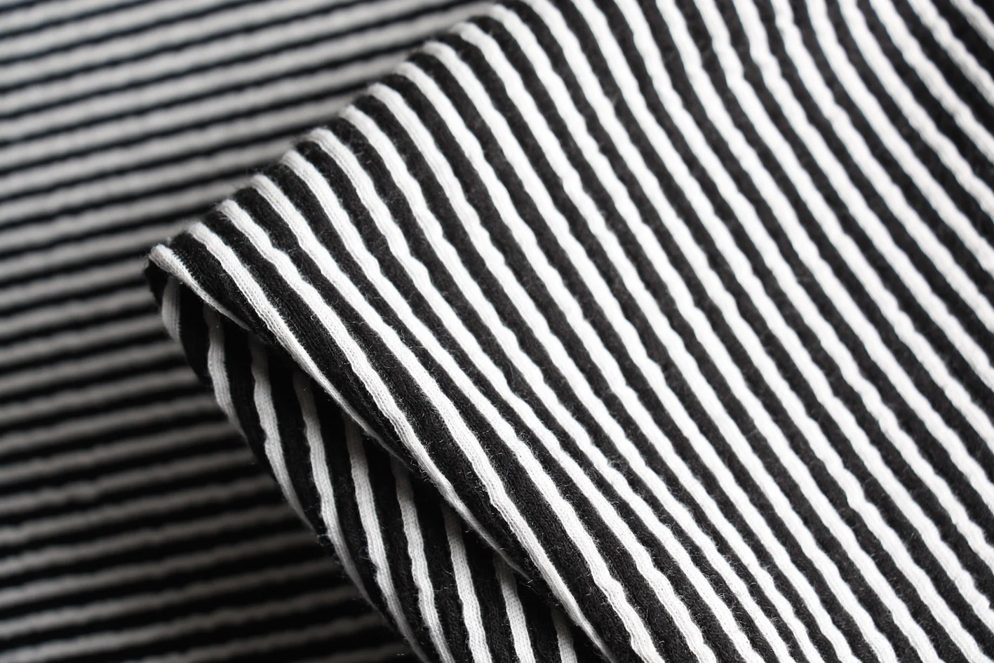 When Black Is White Is Black Textured Knit