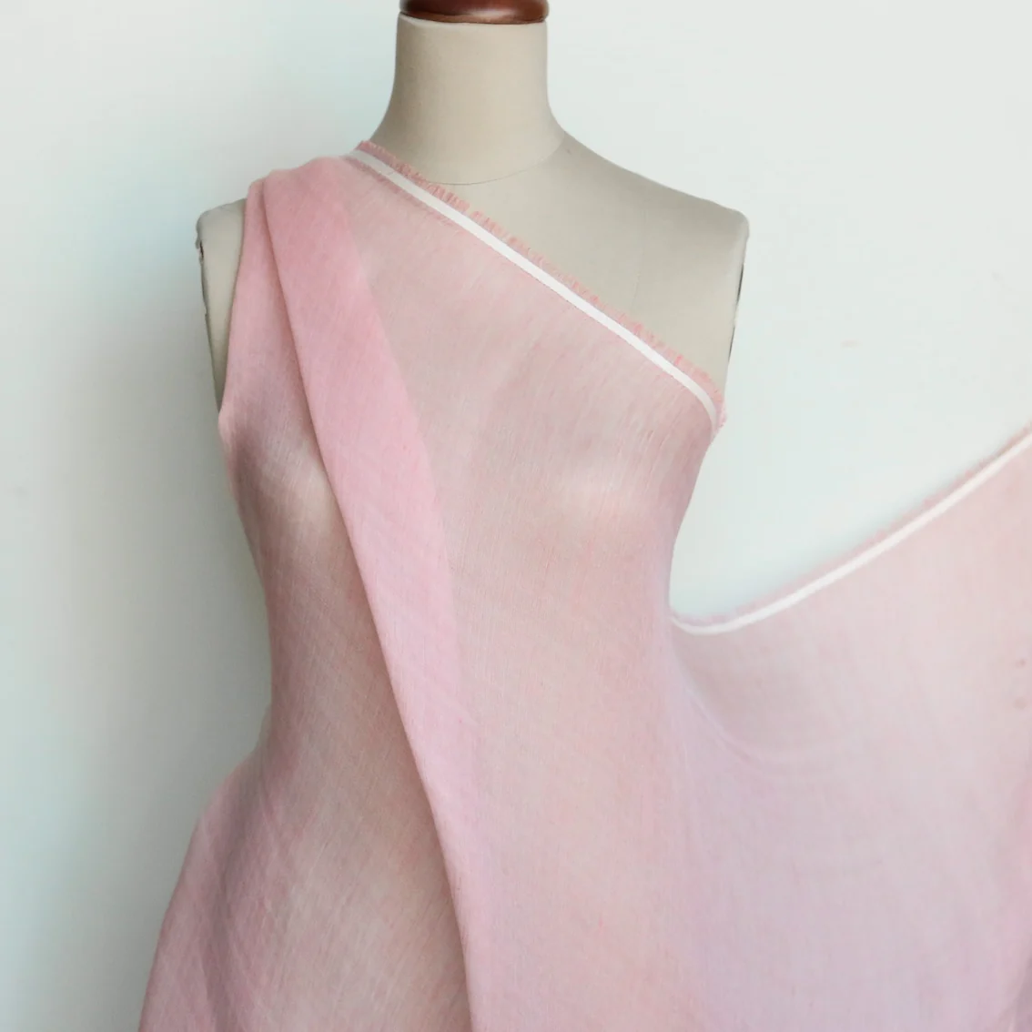 Whisper Pink Organza - Image 4