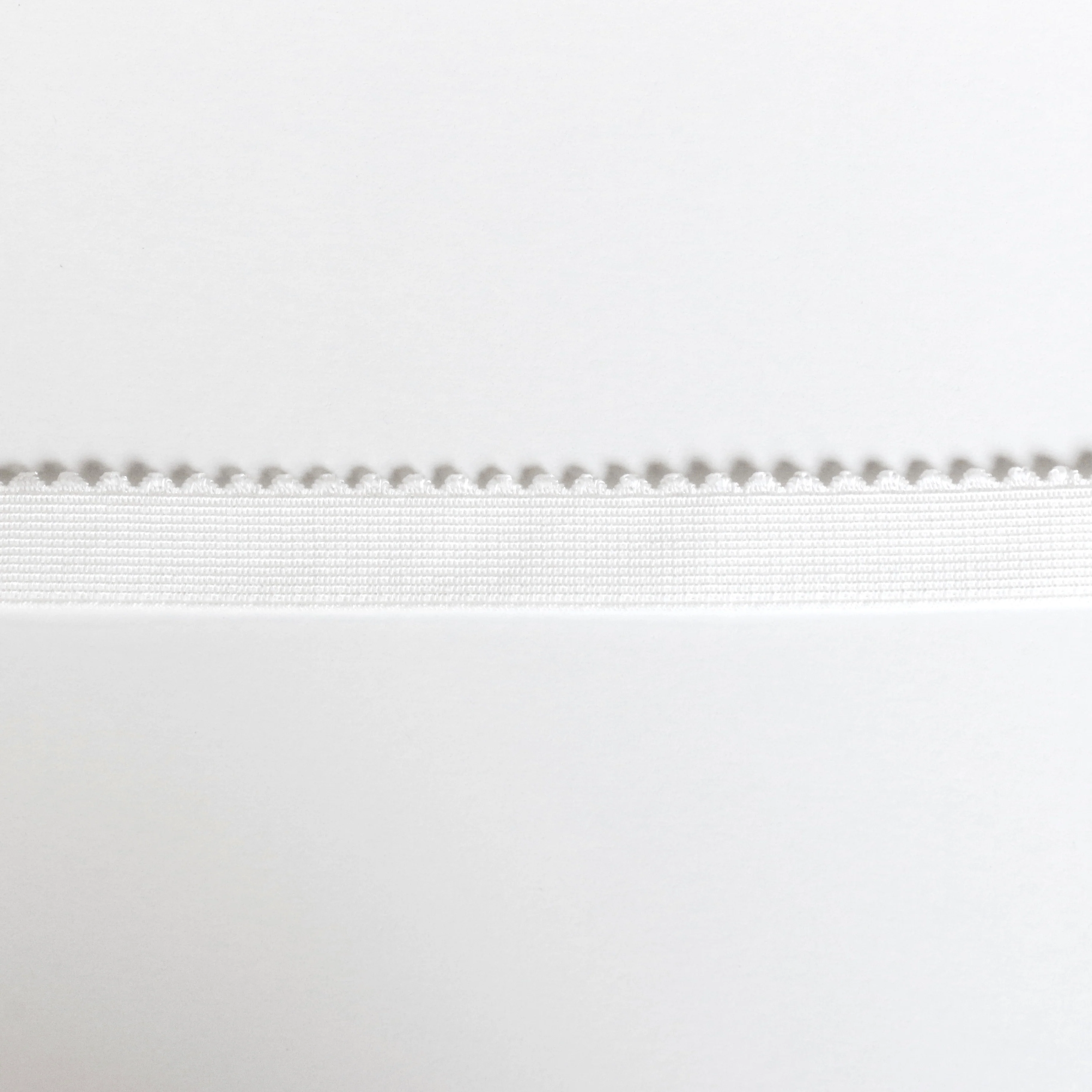 *Scalloped Elastic (16mm) - Off-White - Image 4