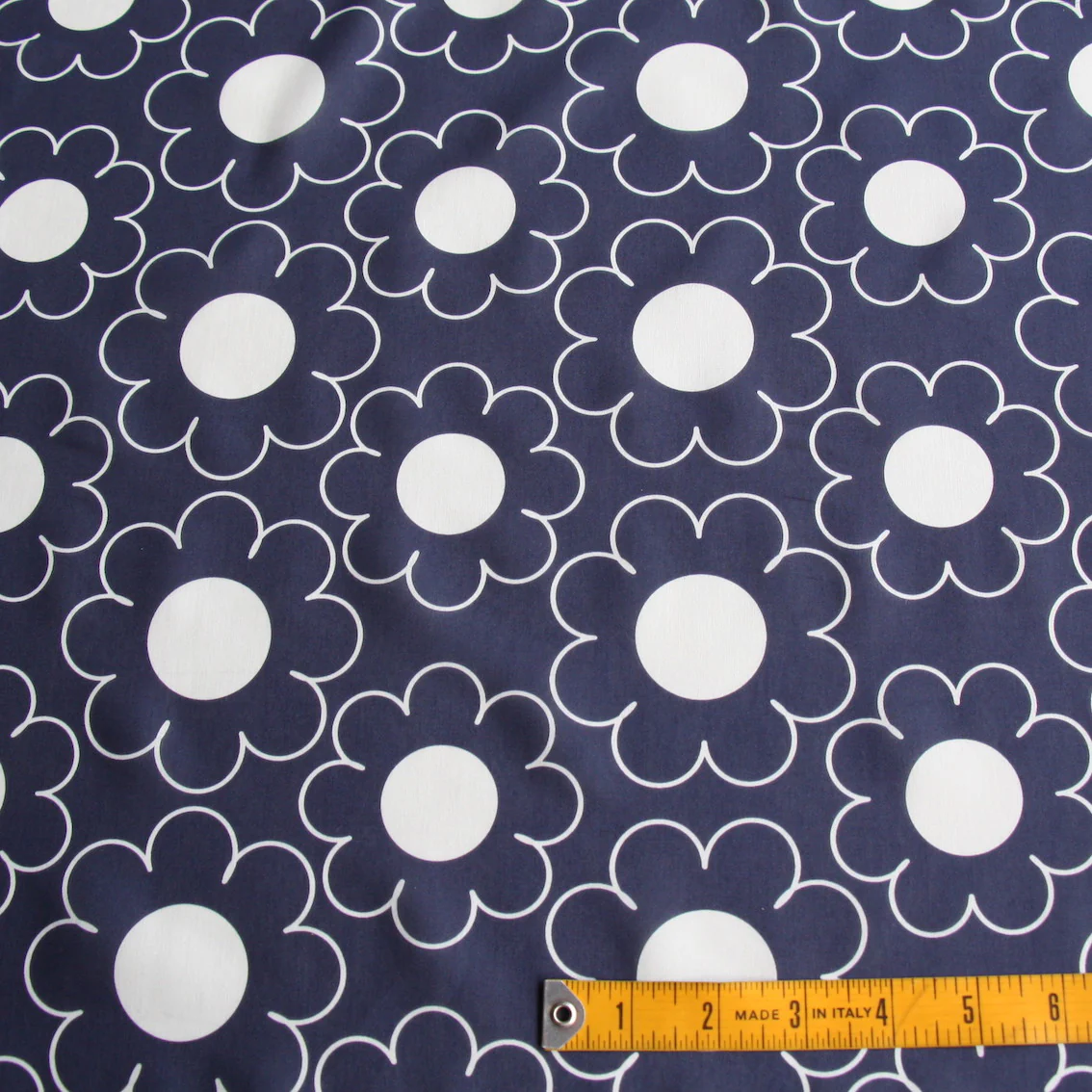 White Button Bloom Voile - Image 3