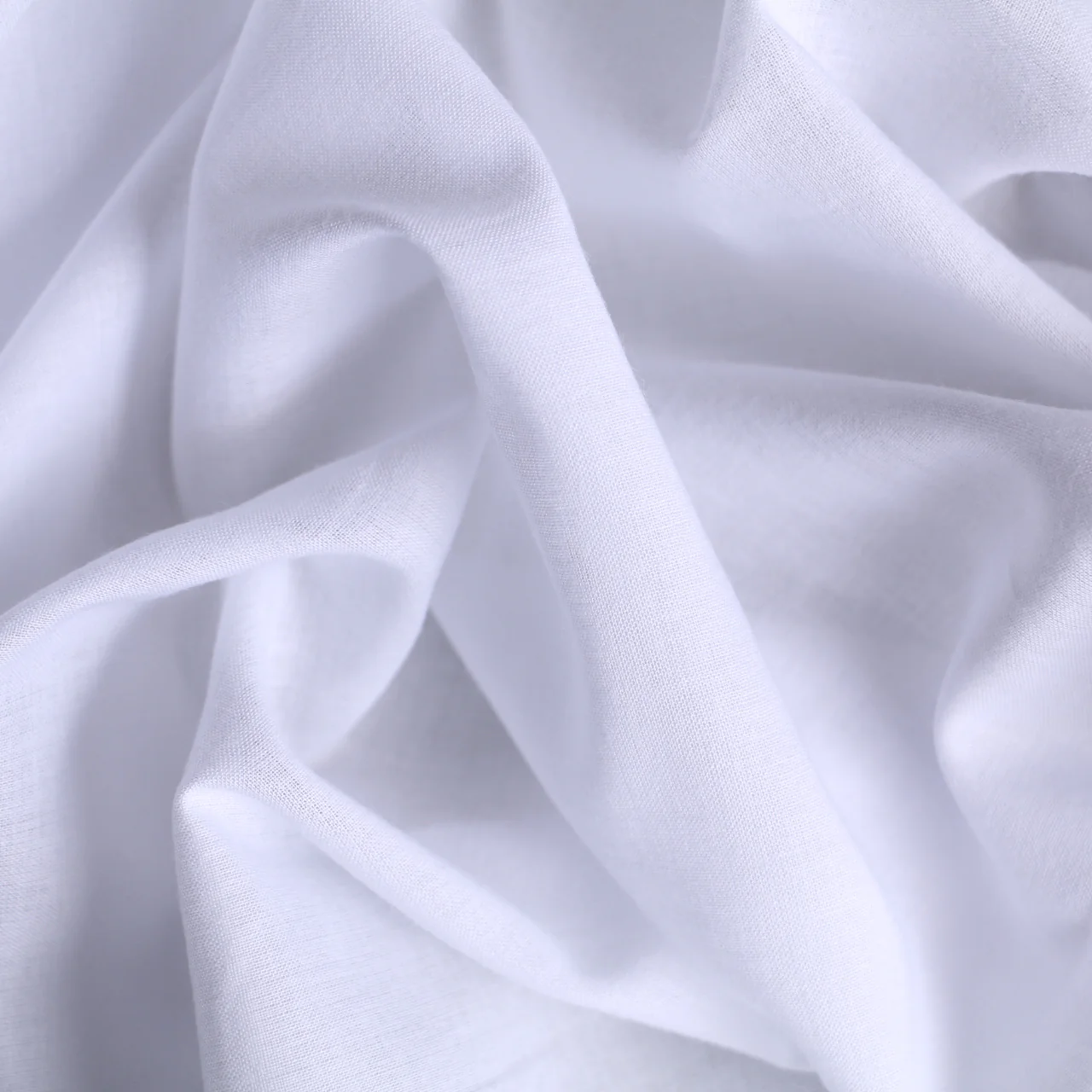 White Cotton Voile - Image 2