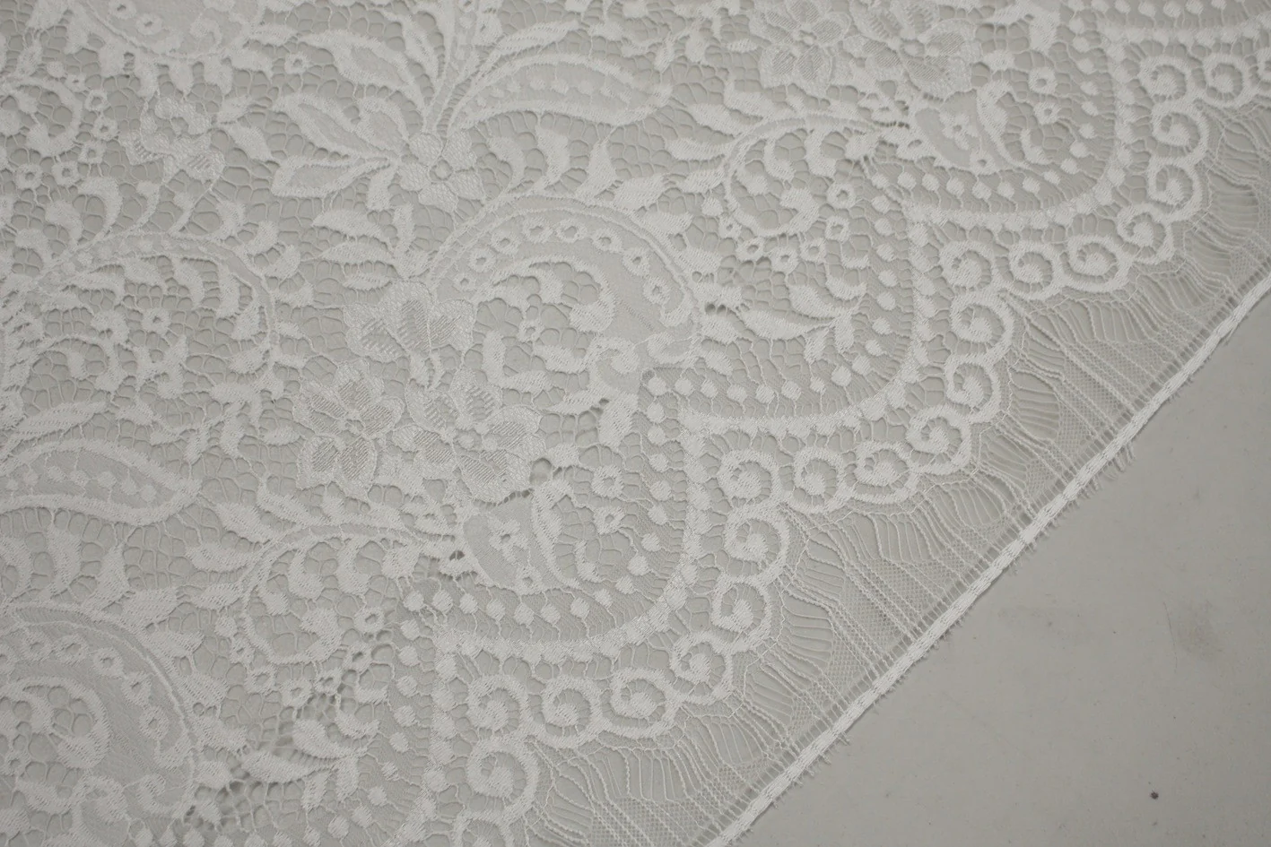 White Lacey Secrets - Panel Length Only - Image 3