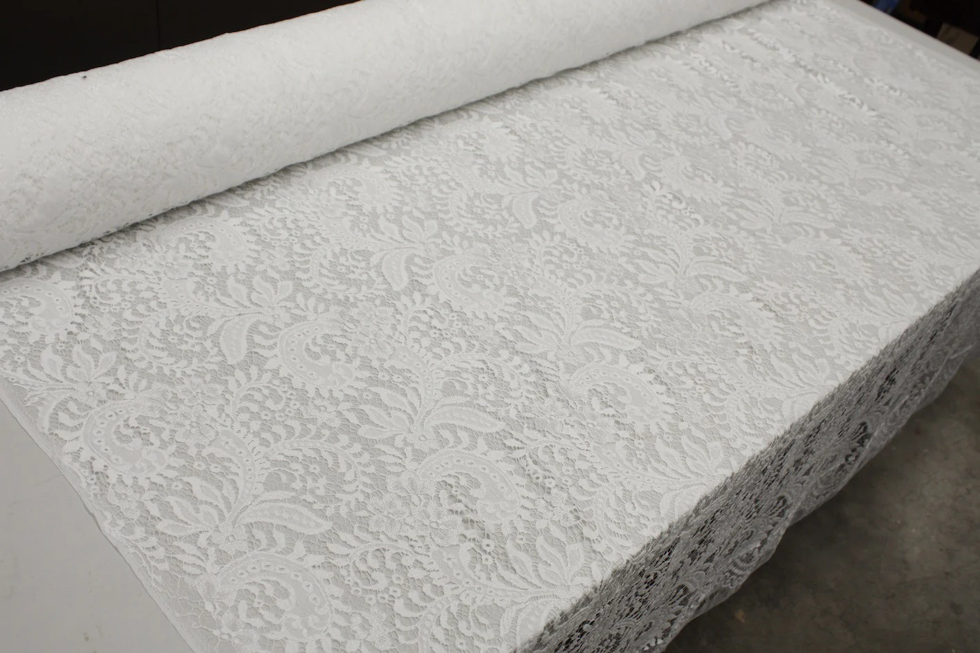 White Lacey Secrets - Panel Length Only - Image 4