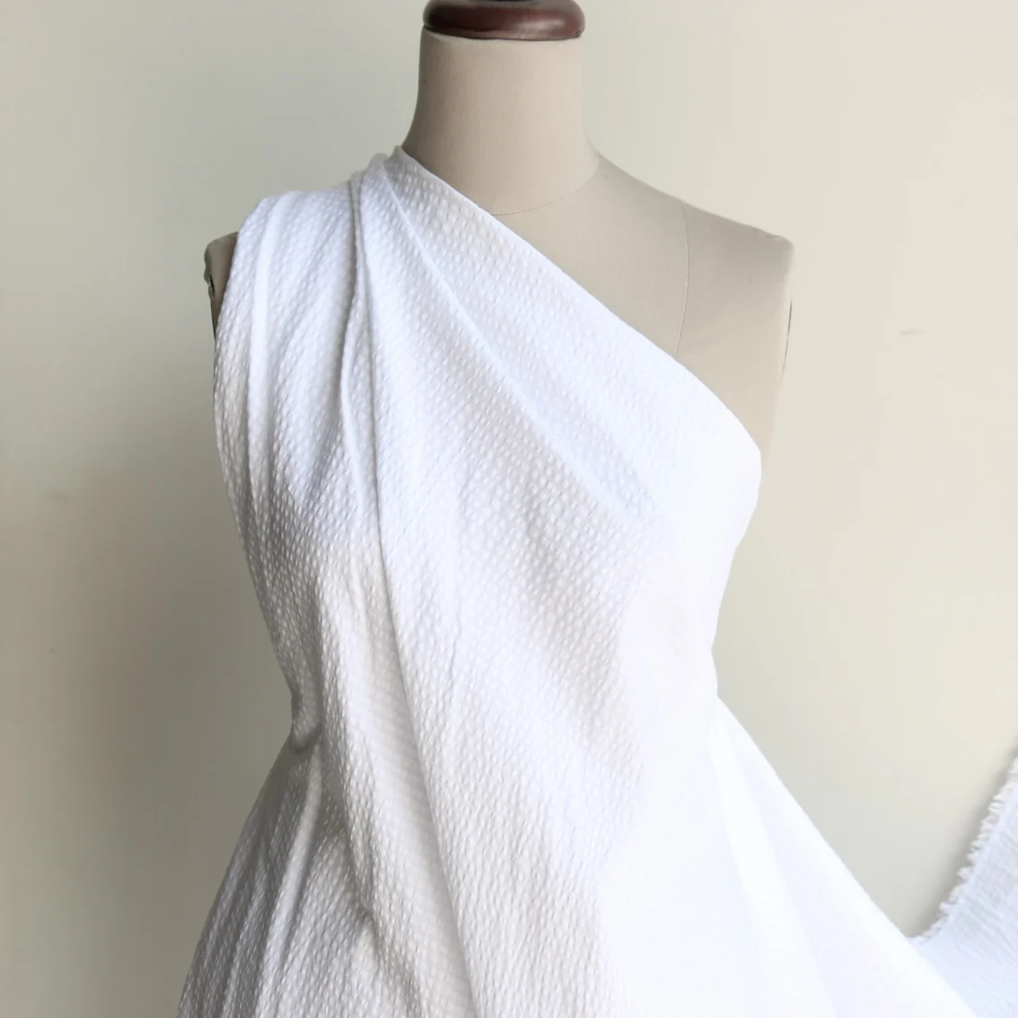 White Maxi Seersucker - Image 4