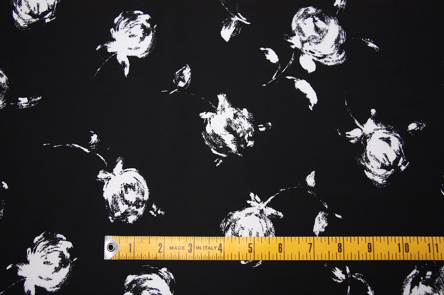 White Rose With Black Curtains - Image 2