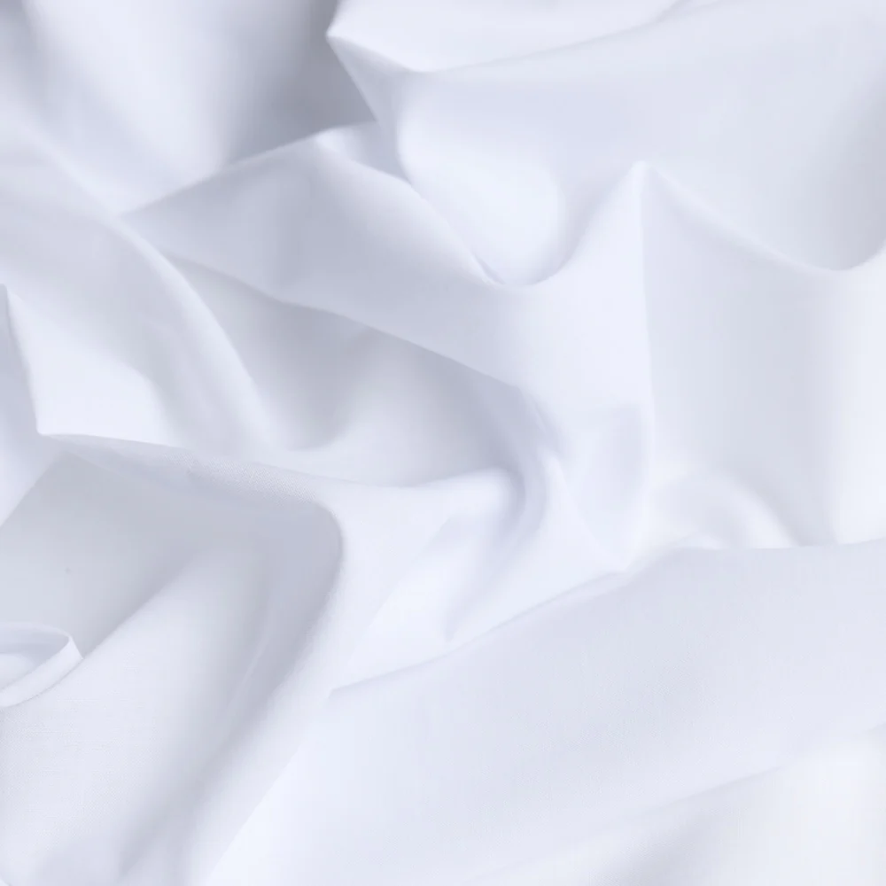 White Viva Cotton Voile - Image 2